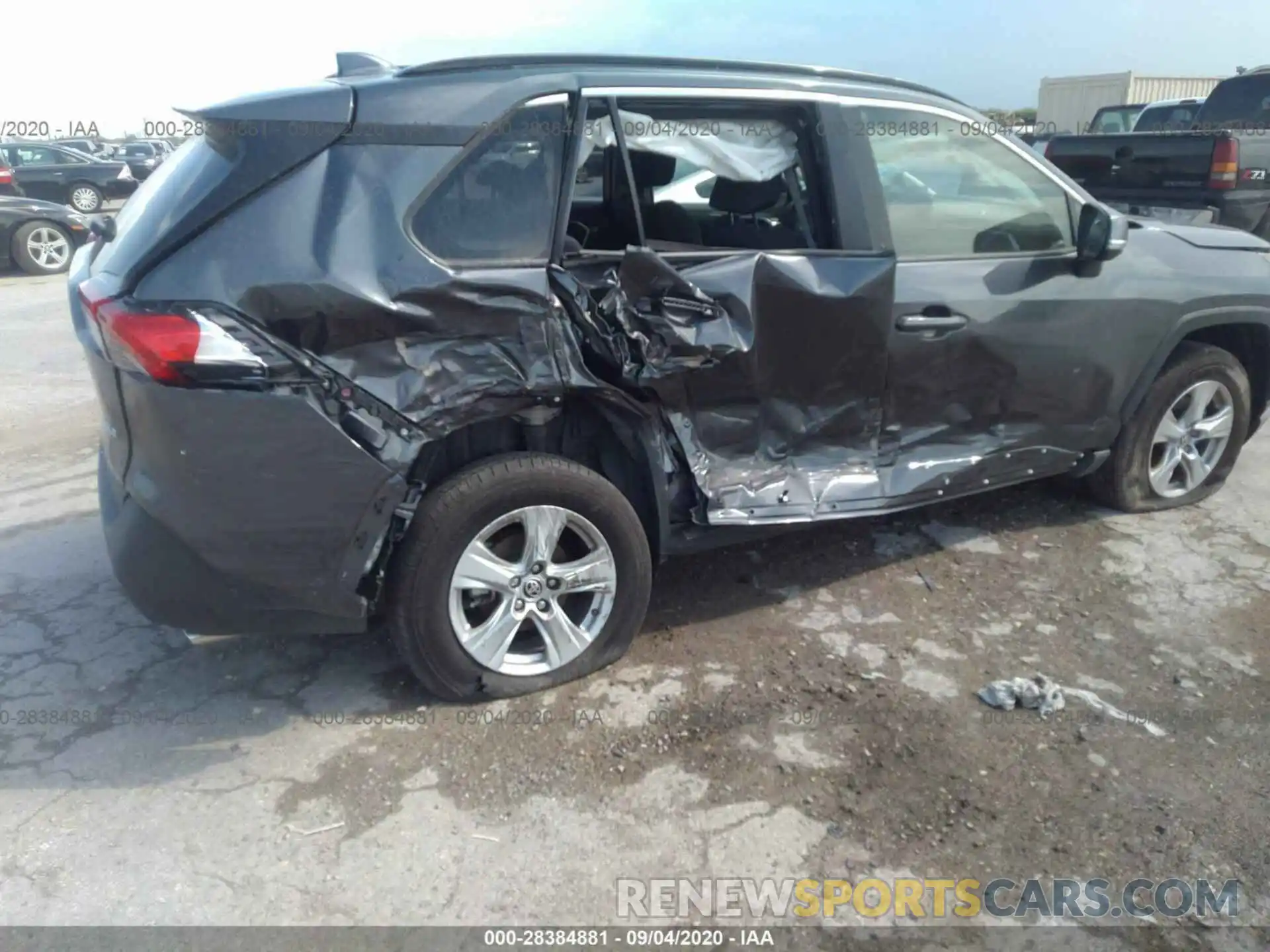 6 Photograph of a damaged car JTMW1RFV2LD052306 TOYOTA RAV4 2020
