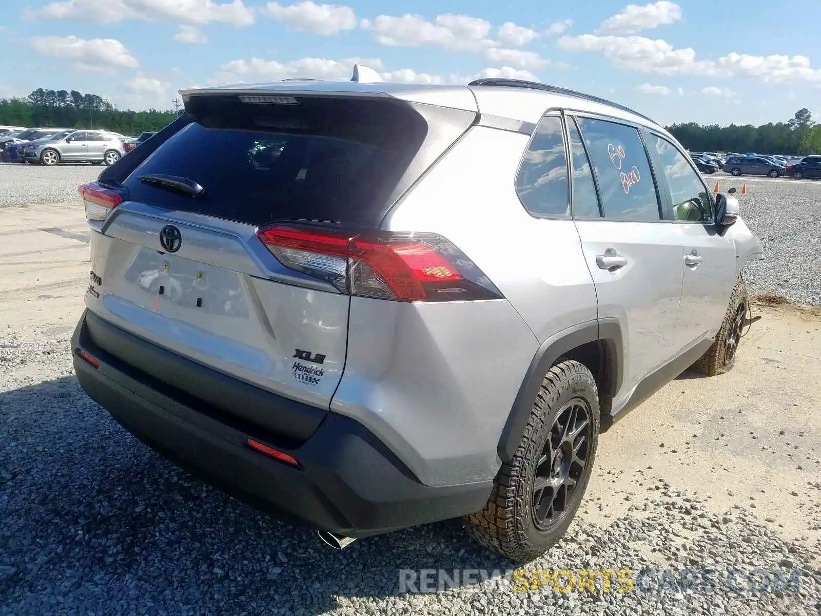 4 Photograph of a damaged car JTMW1RFV2LJ018237 TOYOTA RAV4 2020