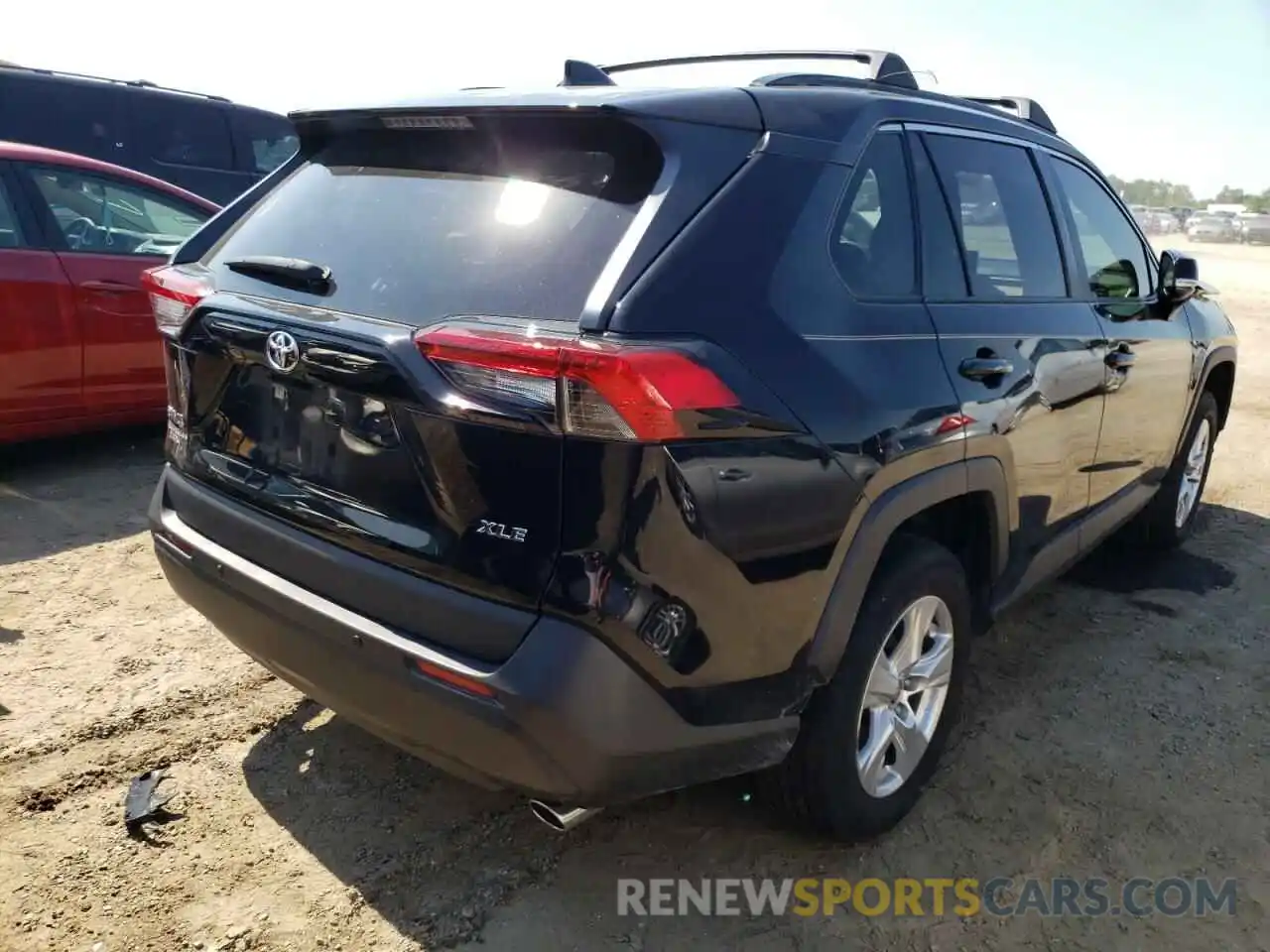 4 Photograph of a damaged car JTMW1RFV3LD048233 TOYOTA RAV4 2020