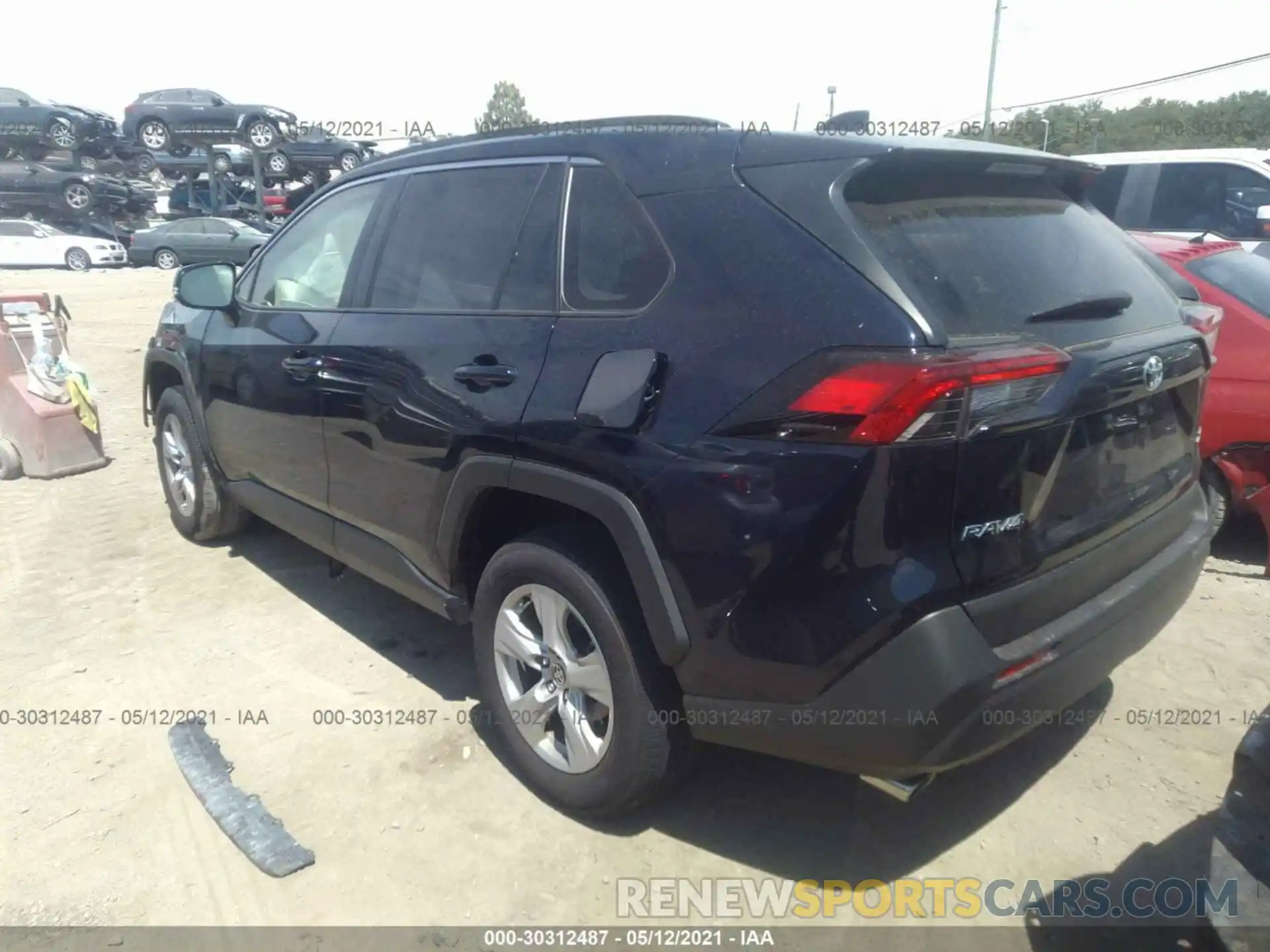 3 Photograph of a damaged car JTMW1RFV3LD053254 TOYOTA RAV4 2020