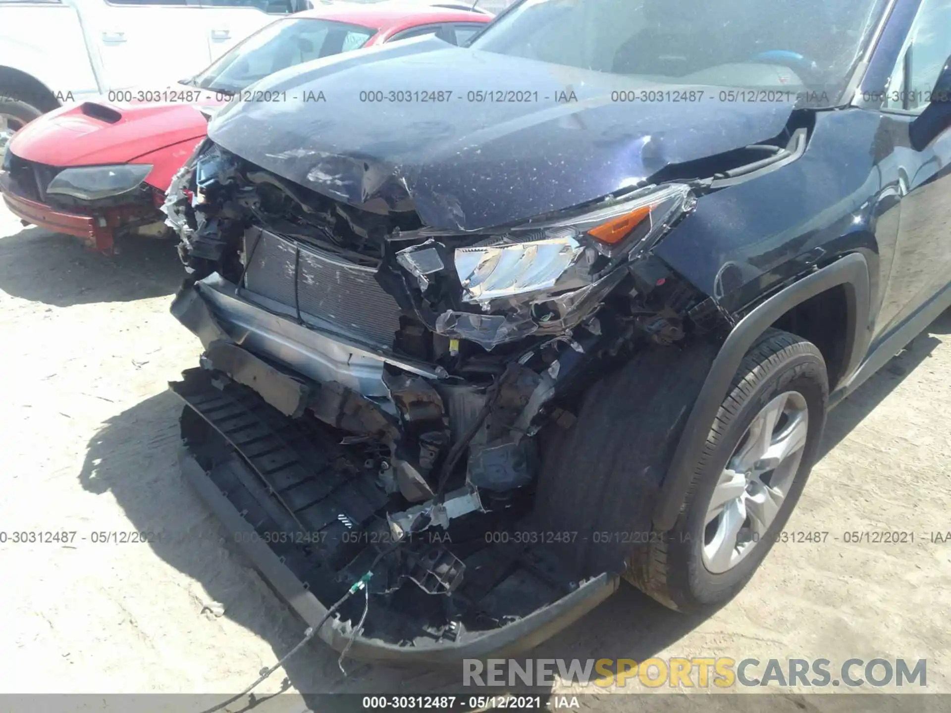 6 Photograph of a damaged car JTMW1RFV3LD053254 TOYOTA RAV4 2020