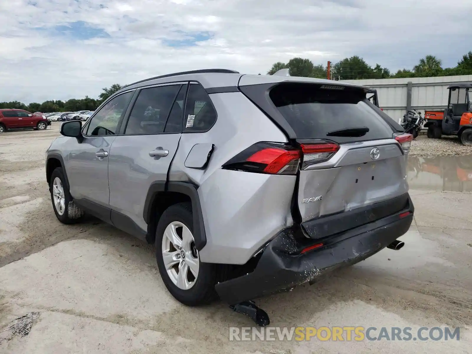 3 Photograph of a damaged car JTMW1RFV3LD053559 TOYOTA RAV4 2020