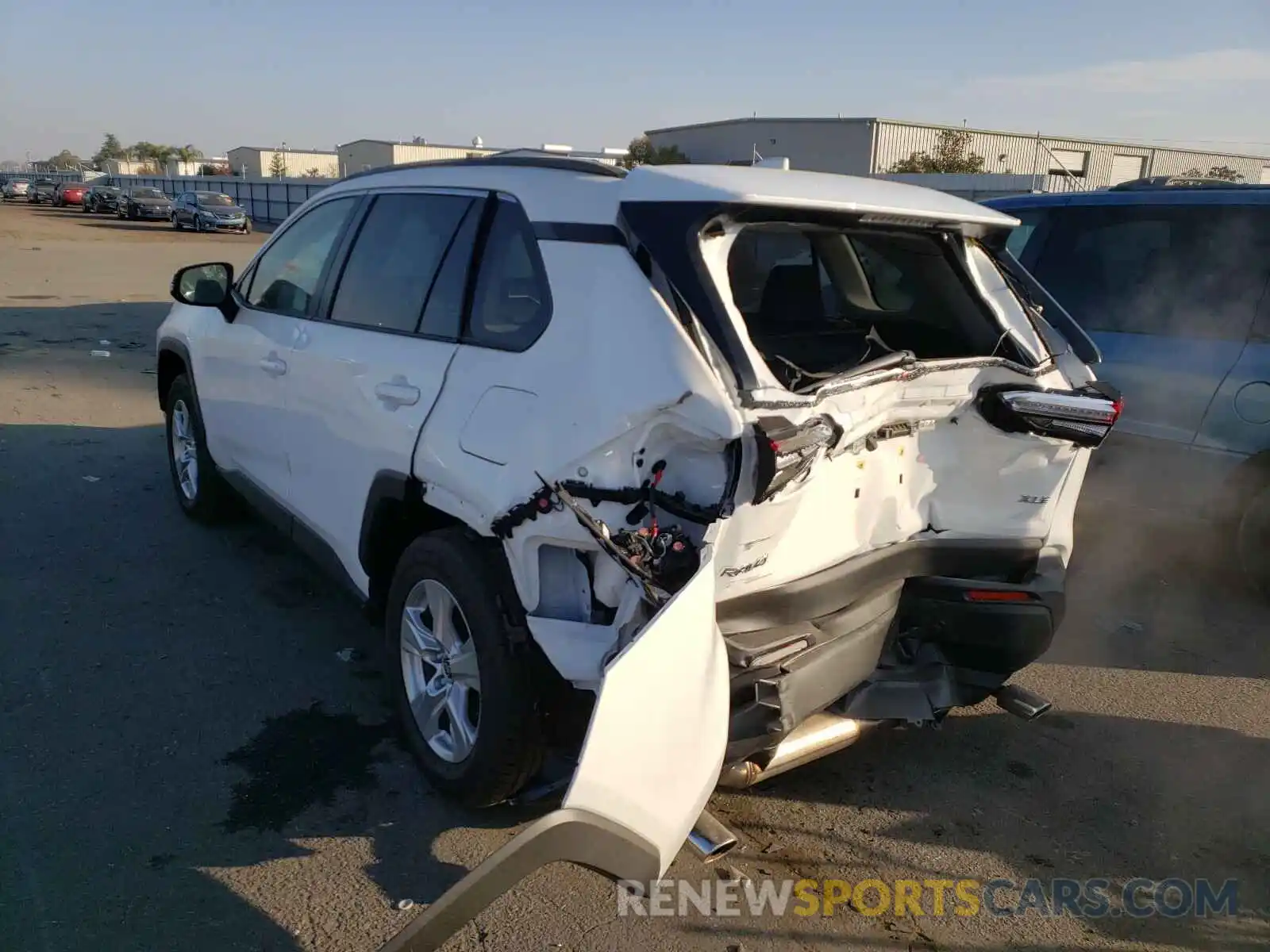 3 Photograph of a damaged car JTMW1RFV3LD057353 TOYOTA RAV4 2020