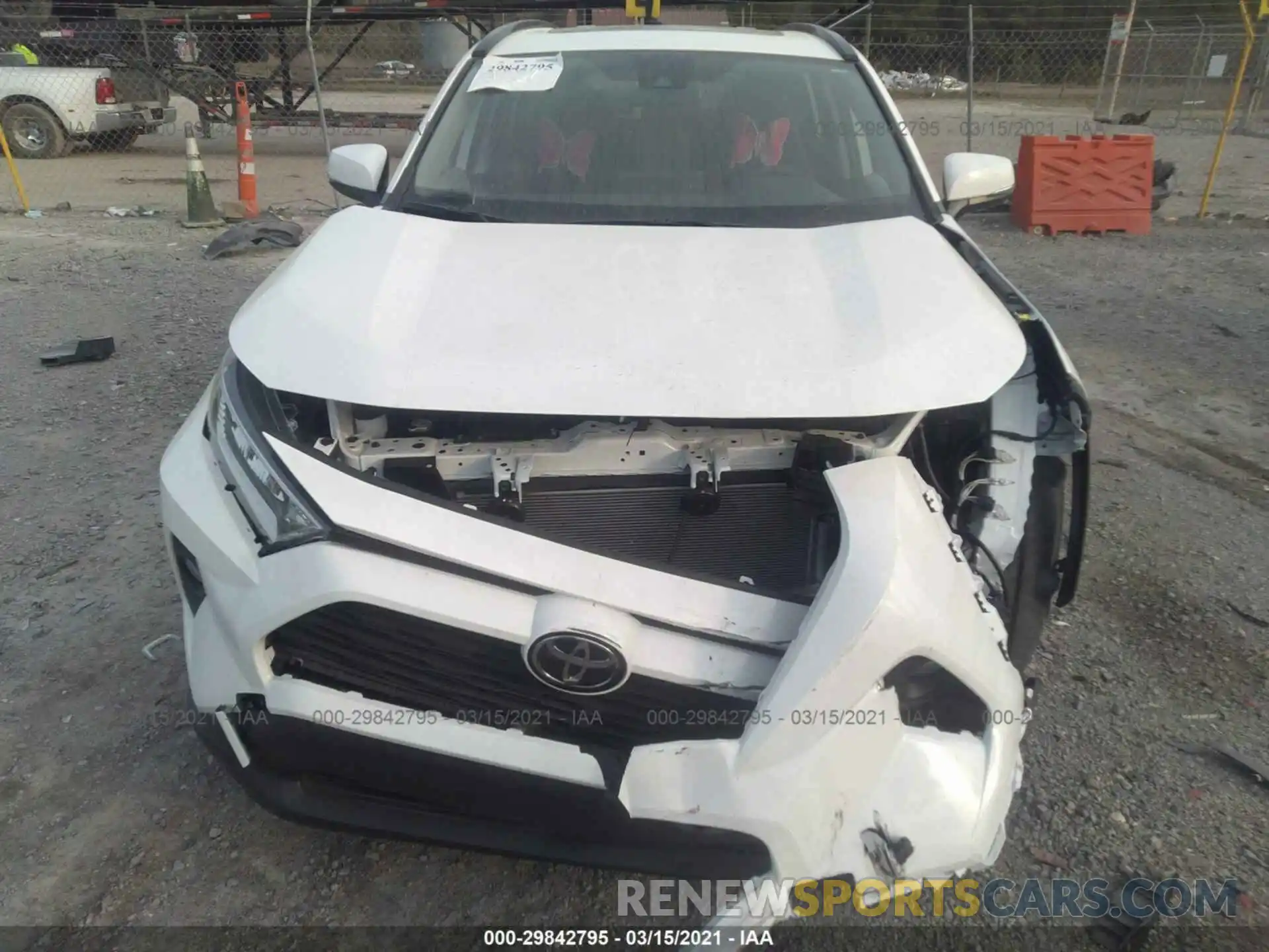 6 Photograph of a damaged car JTMW1RFV3LD059491 TOYOTA RAV4 2020