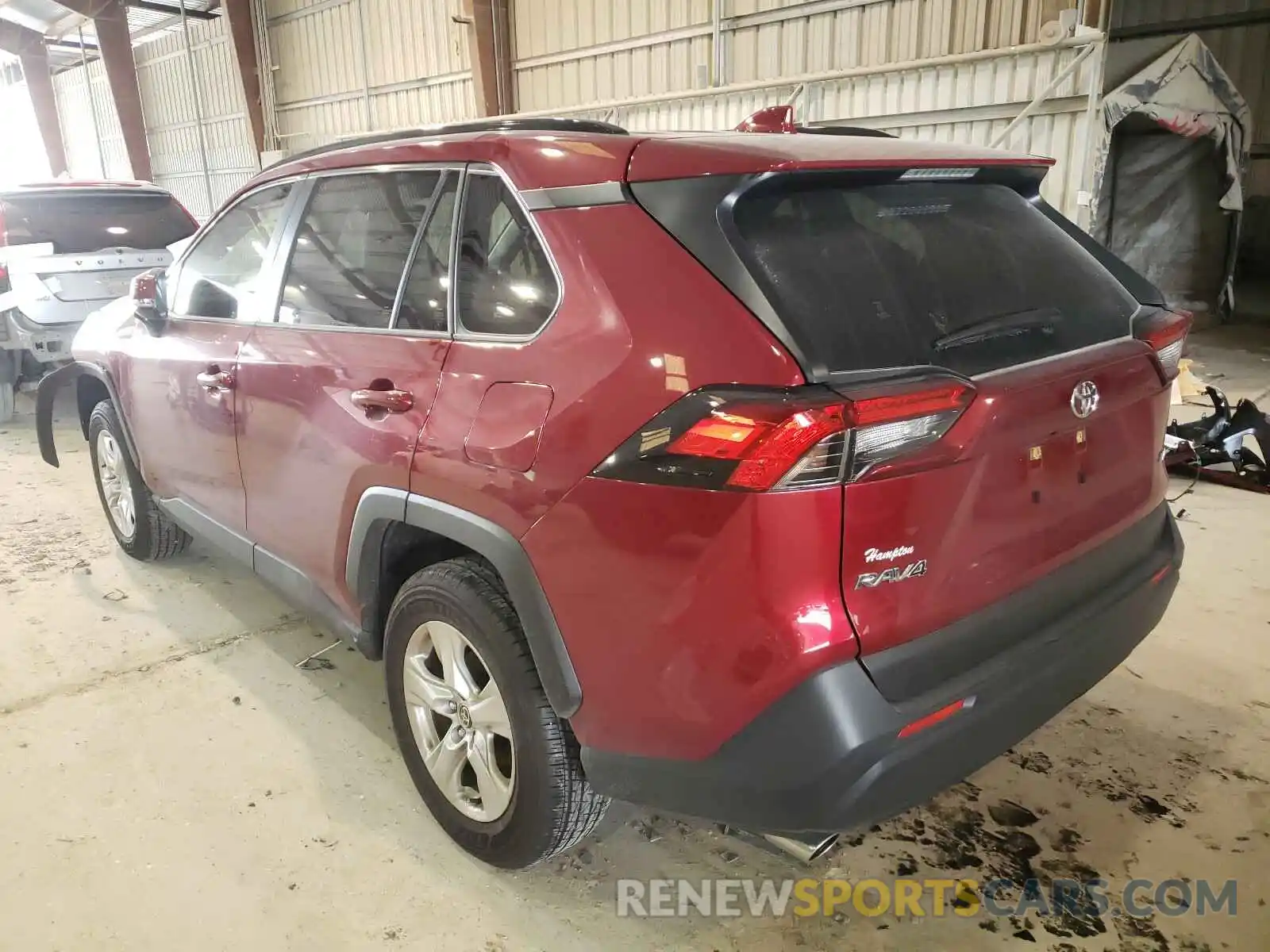 3 Фотография поврежденного автомобиля JTMW1RFV3LJ021258 TOYOTA RAV4 2020