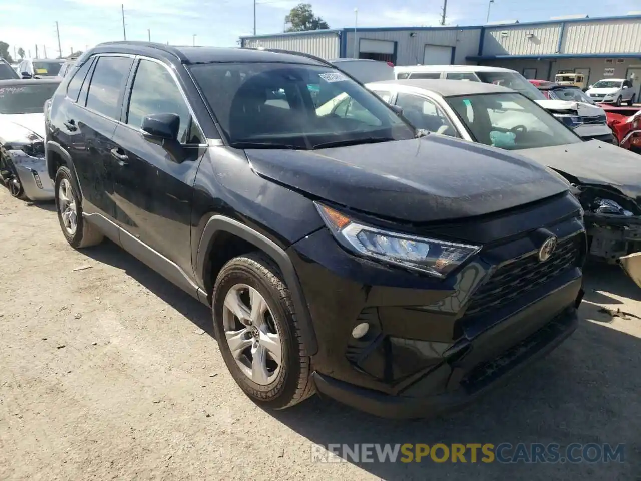 1 Photograph of a damaged car JTMW1RFV4LD054459 TOYOTA RAV4 2020