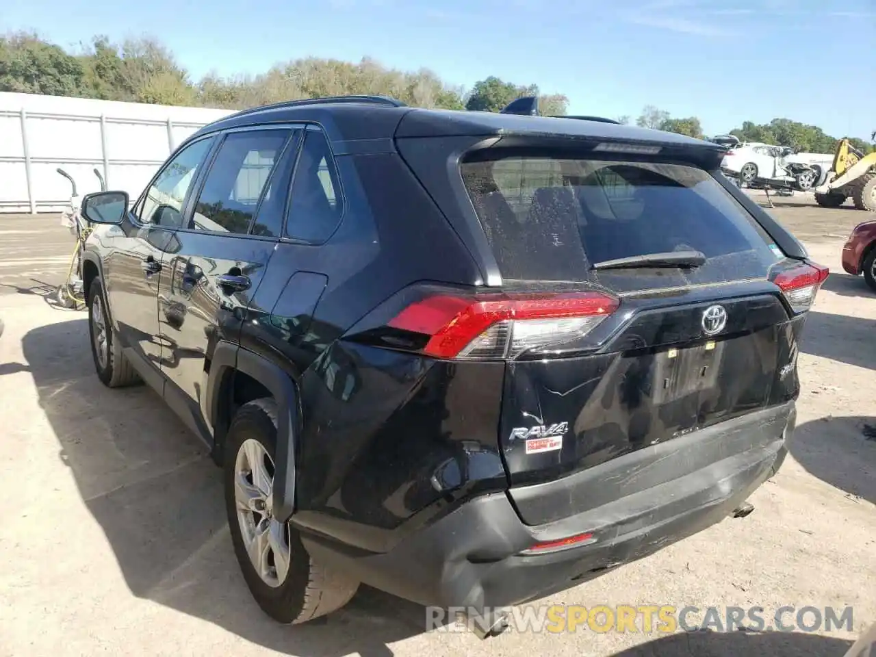 3 Photograph of a damaged car JTMW1RFV4LD054459 TOYOTA RAV4 2020