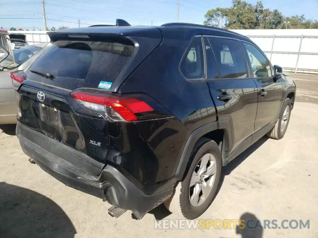 4 Photograph of a damaged car JTMW1RFV4LD054459 TOYOTA RAV4 2020