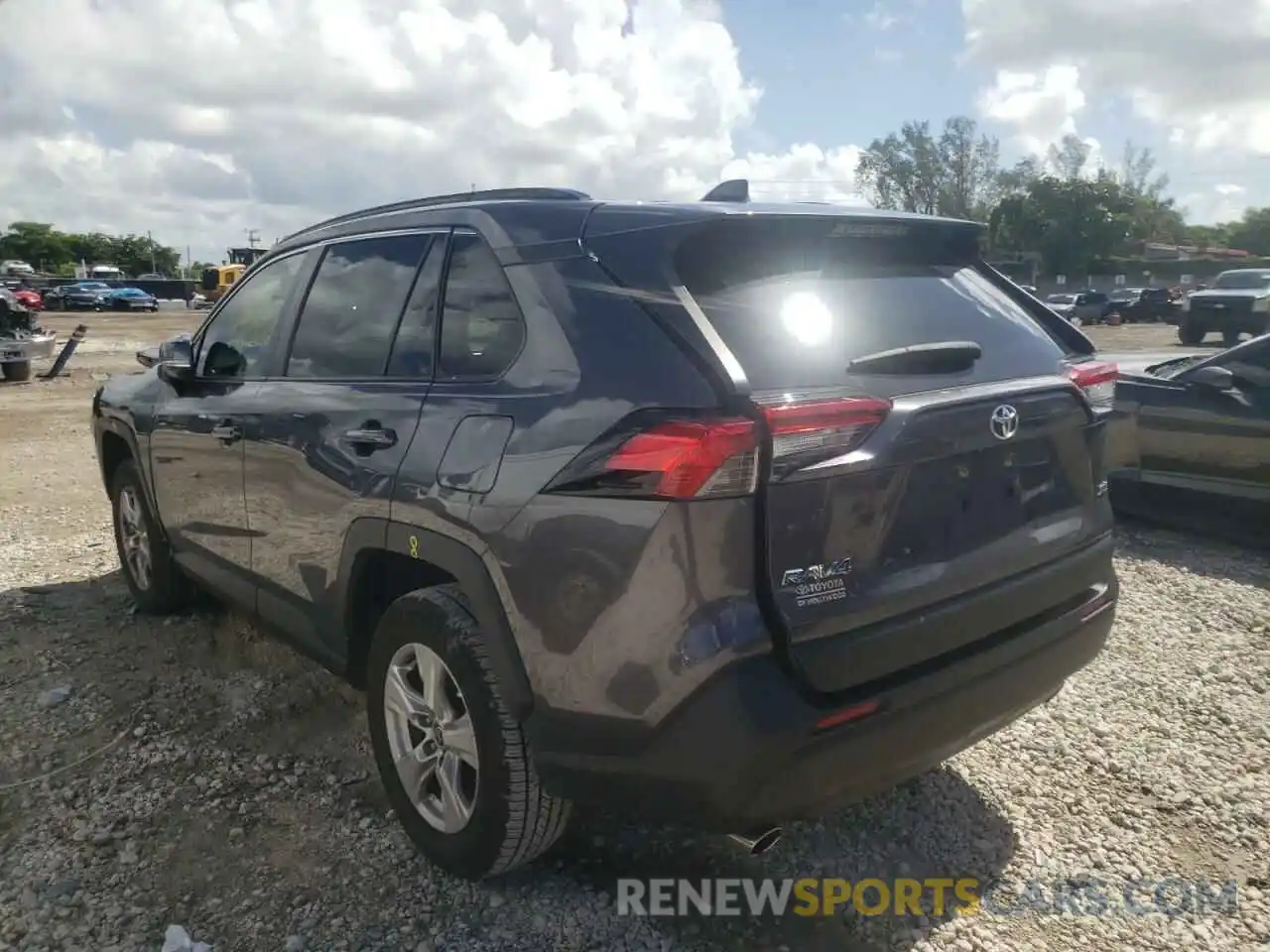 3 Photograph of a damaged car JTMW1RFV4LD059158 TOYOTA RAV4 2020