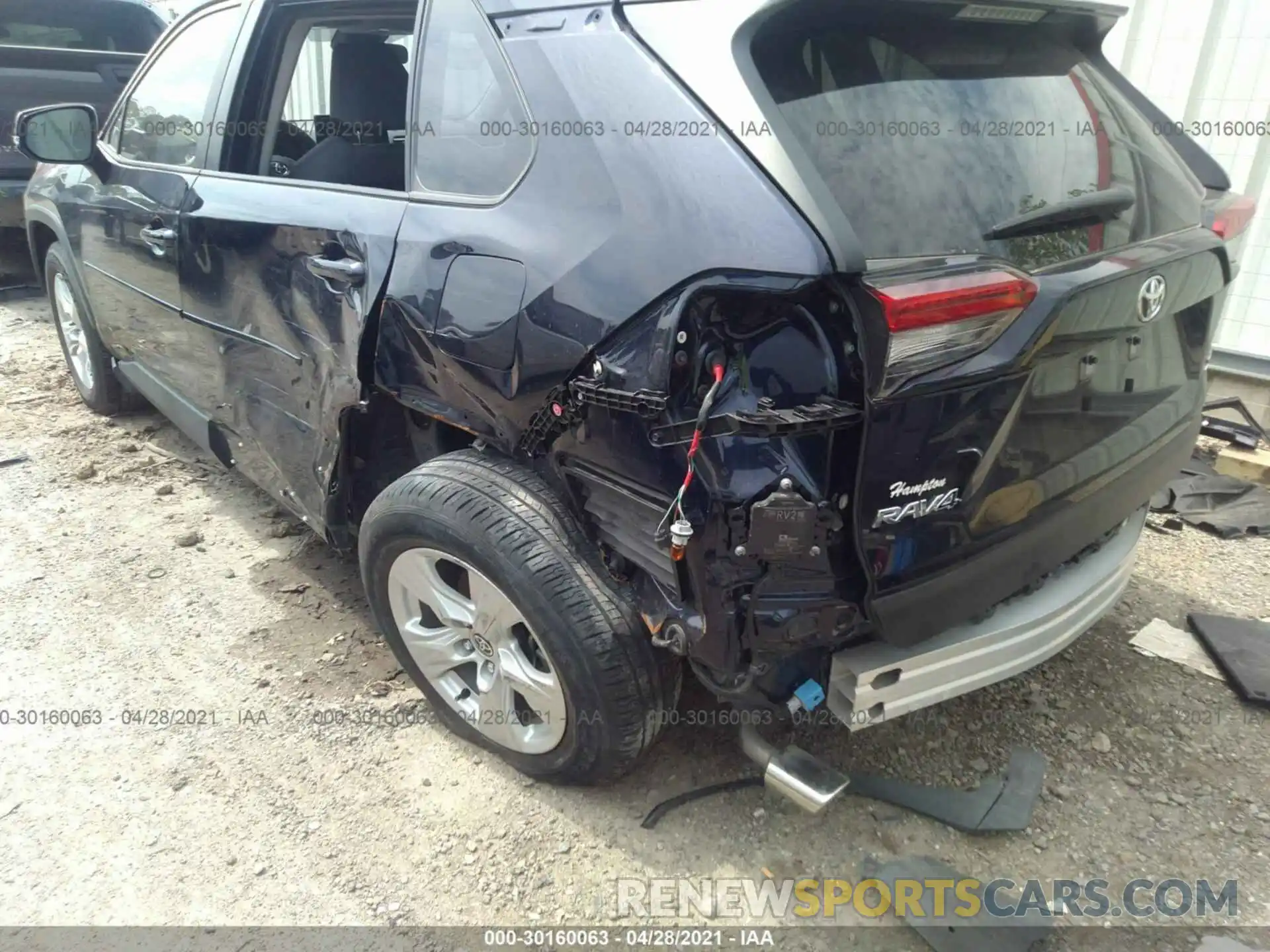 6 Фотография поврежденного автомобиля JTMW1RFV4LD518995 TOYOTA RAV4 2020