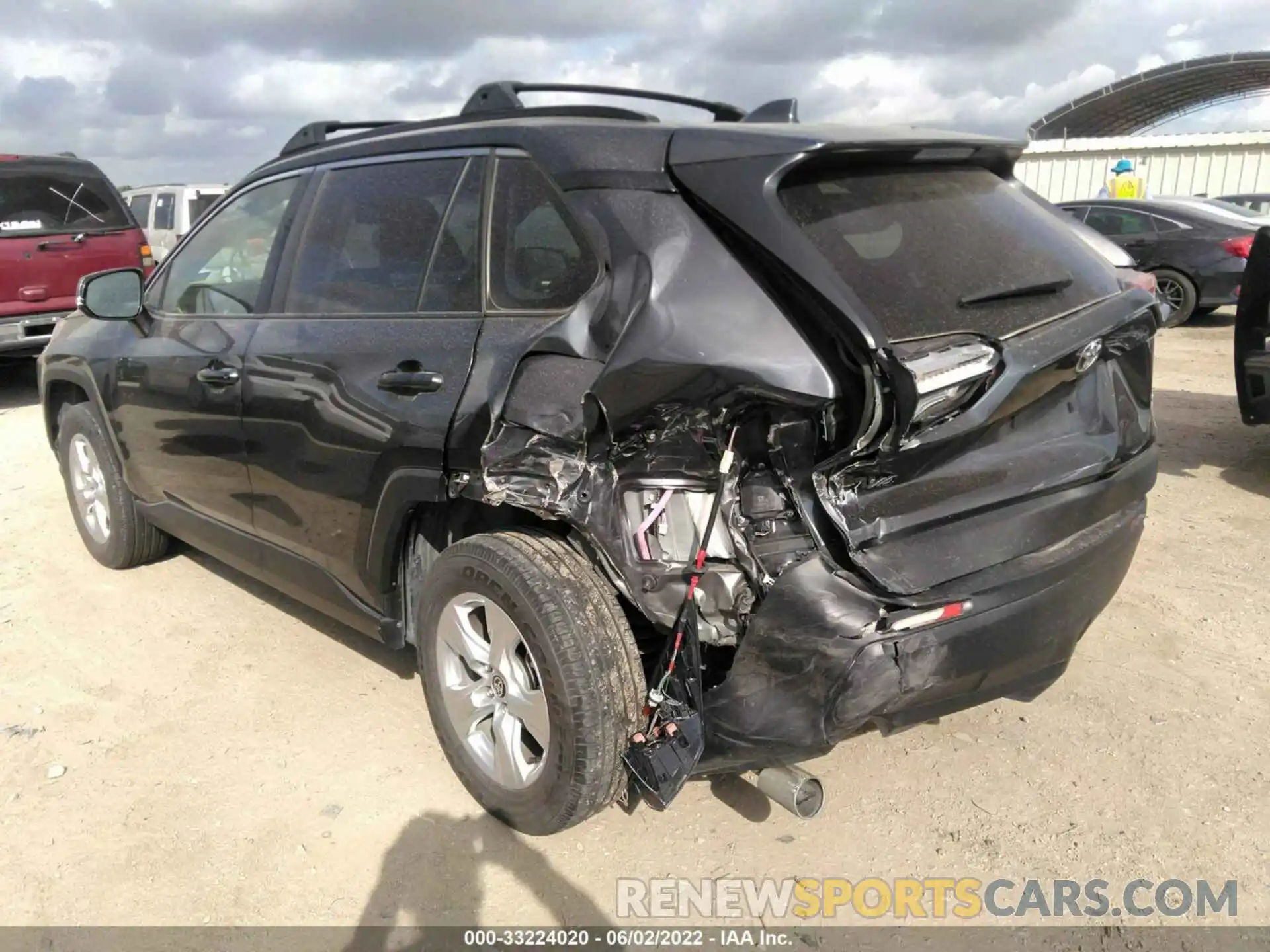 3 Photograph of a damaged car JTMW1RFV4LJ018868 TOYOTA RAV4 2020