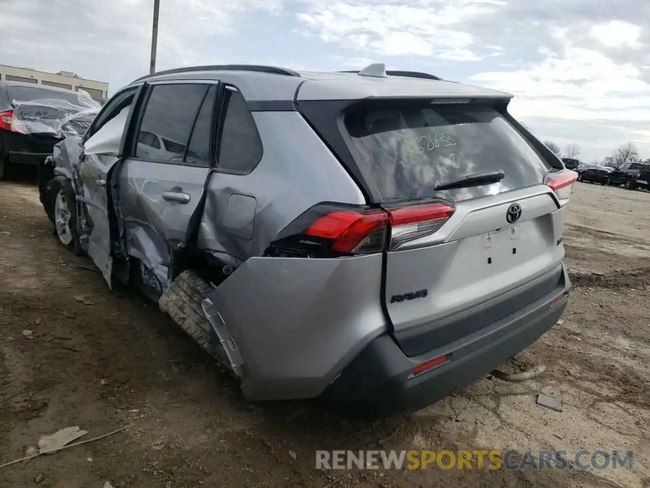 3 Photograph of a damaged car JTMW1RFV5LD052638 TOYOTA RAV4 2020