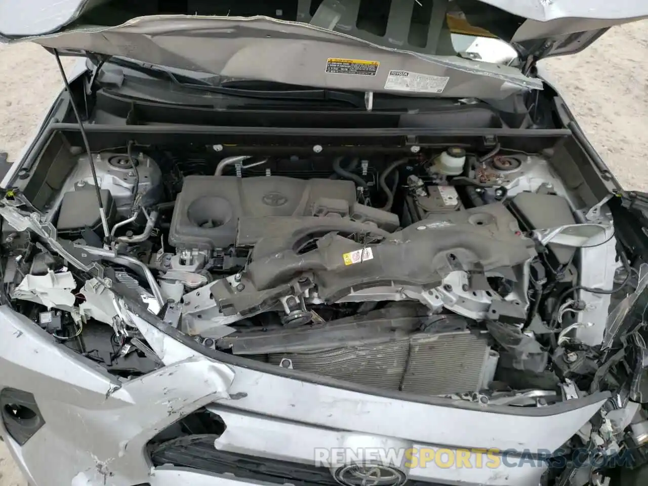 7 Photograph of a damaged car JTMW1RFV5LD053286 TOYOTA RAV4 2020