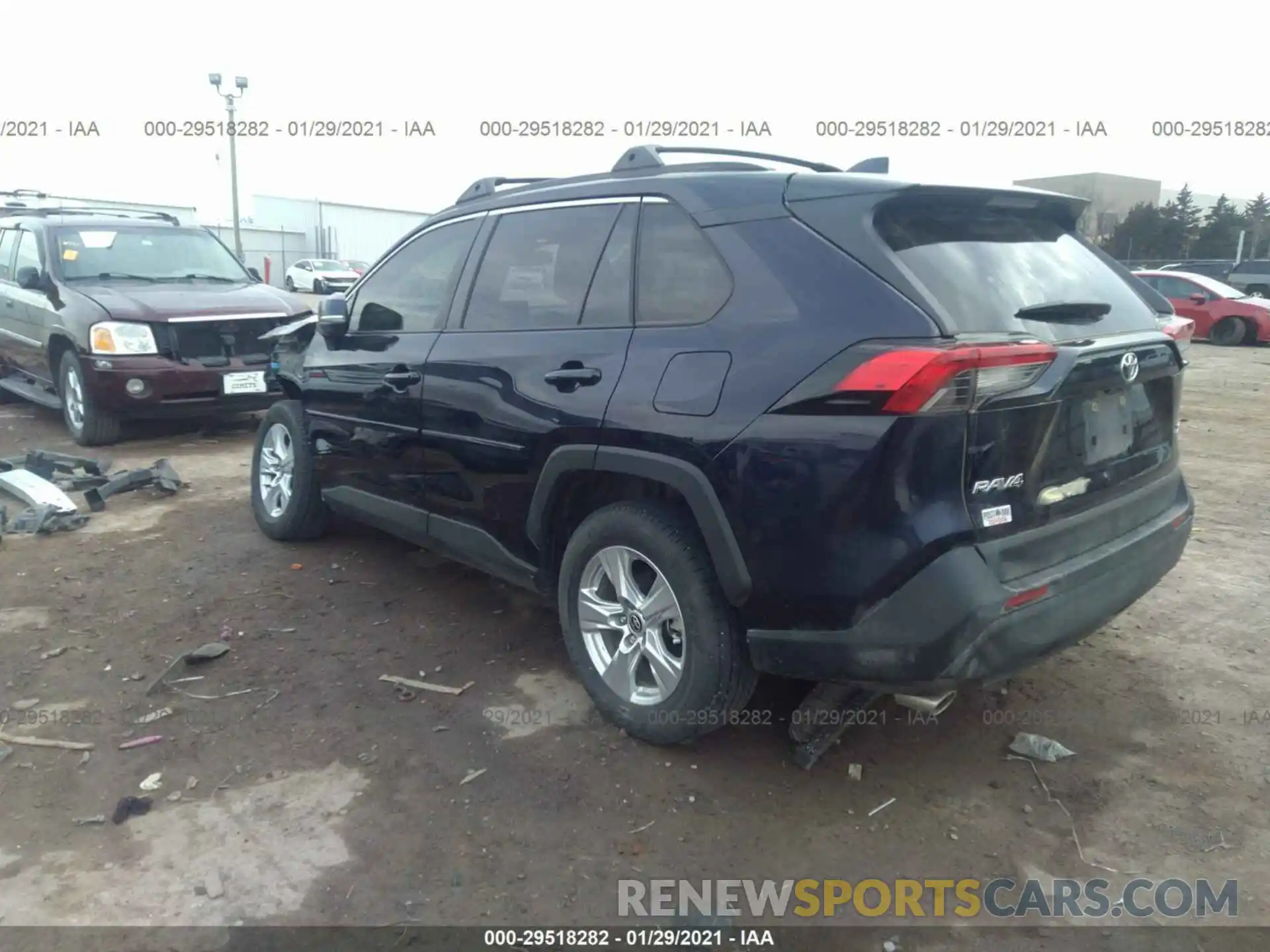 3 Фотография поврежденного автомобиля JTMW1RFV5LD053644 TOYOTA RAV4 2020