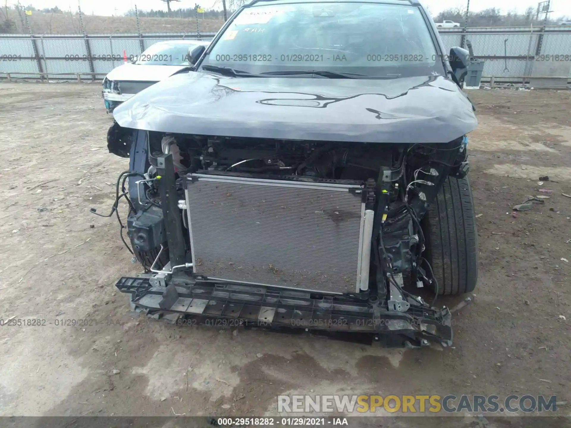 6 Photograph of a damaged car JTMW1RFV5LD053644 TOYOTA RAV4 2020