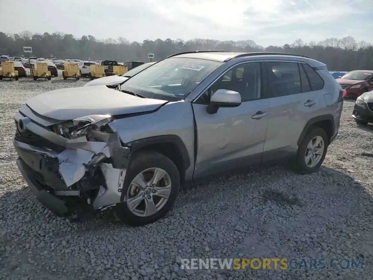 1 Photograph of a damaged car JTMW1RFV5LD519220 TOYOTA RAV4 2020