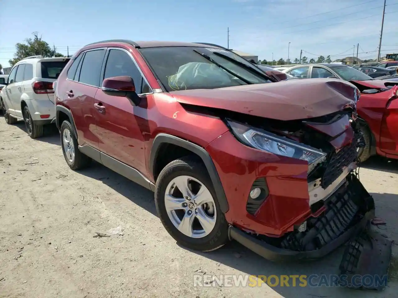 1 Фотография поврежденного автомобиля JTMW1RFV5LJ018846 TOYOTA RAV4 2020