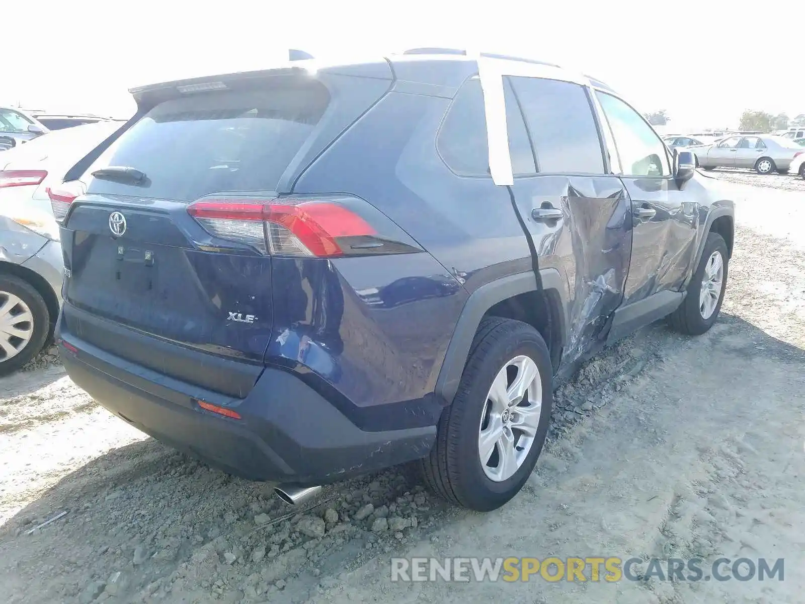 4 Photograph of a damaged car JTMW1RFV6LD044743 TOYOTA RAV4 2020