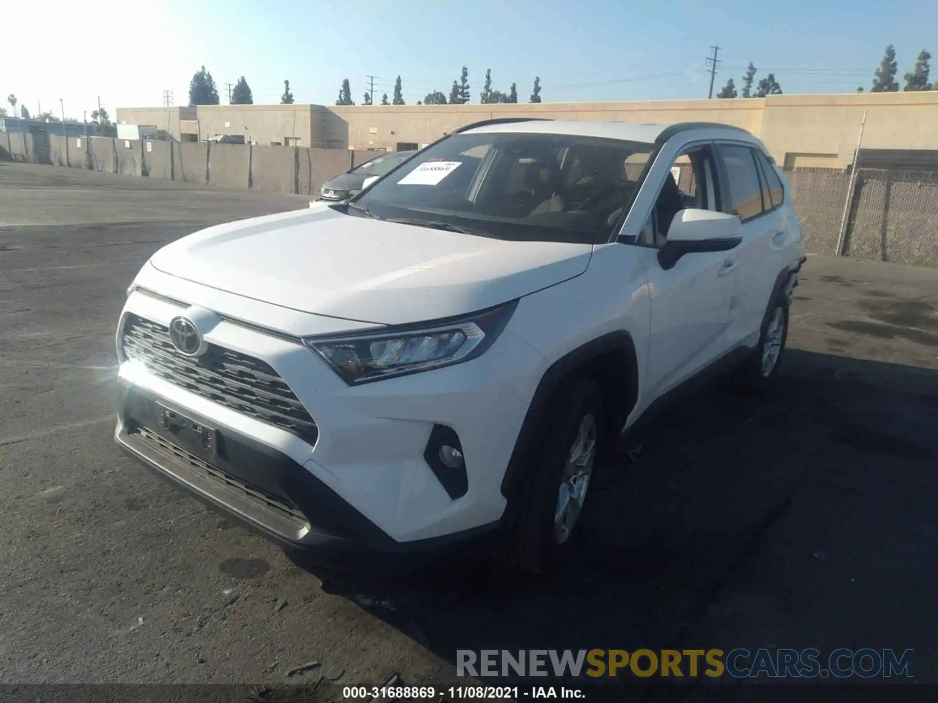 2 Фотография поврежденного автомобиля JTMW1RFV6LD057248 TOYOTA RAV4 2020