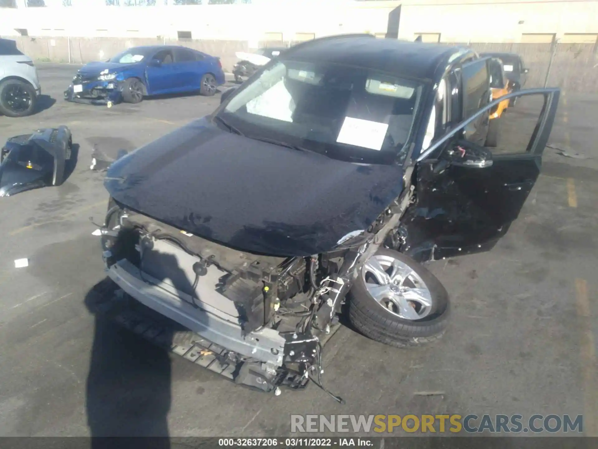 6 Photograph of a damaged car JTMW1RFV6LJ020847 TOYOTA RAV4 2020