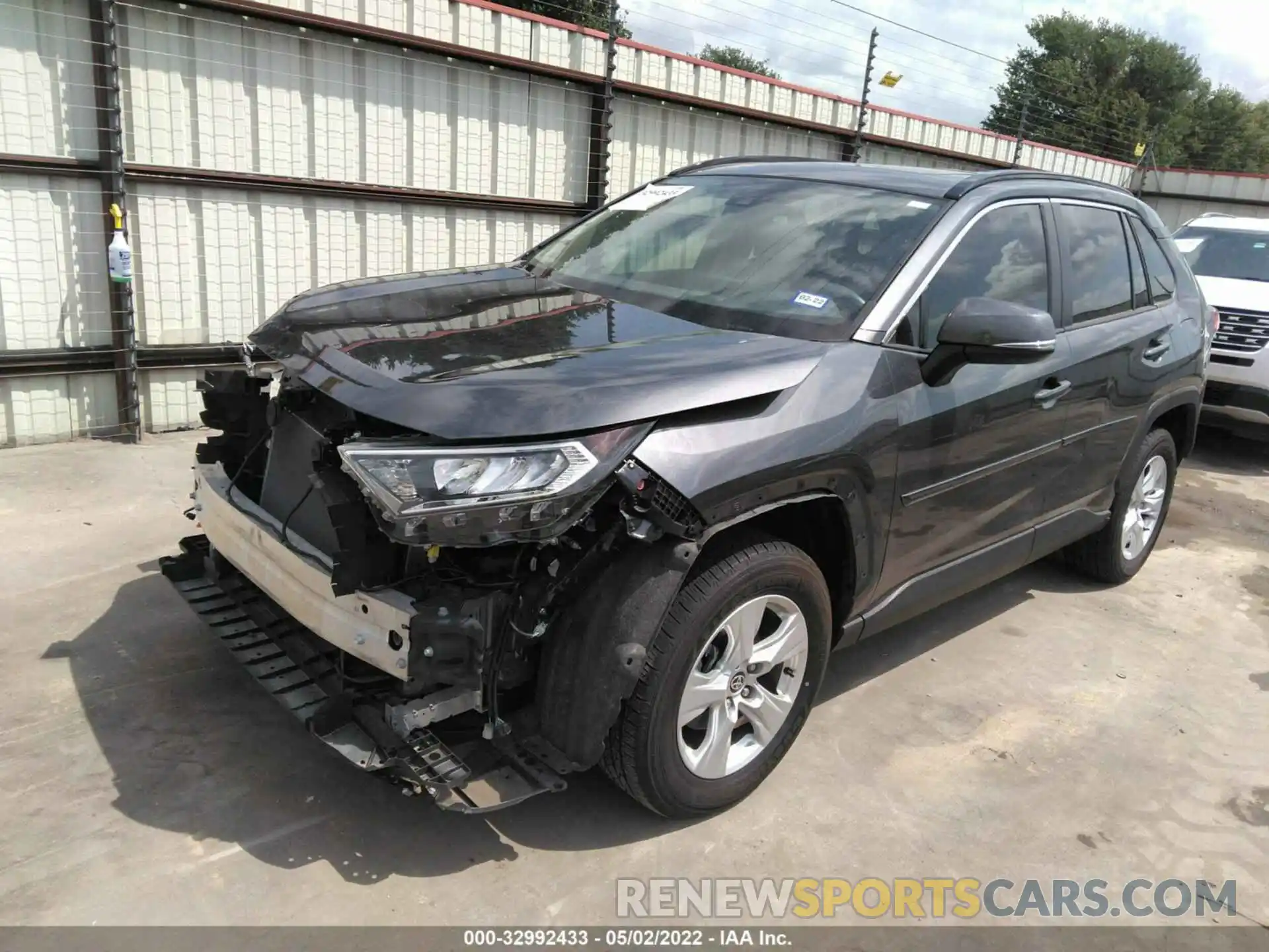 2 Photograph of a damaged car JTMW1RFV7LD046954 TOYOTA RAV4 2020