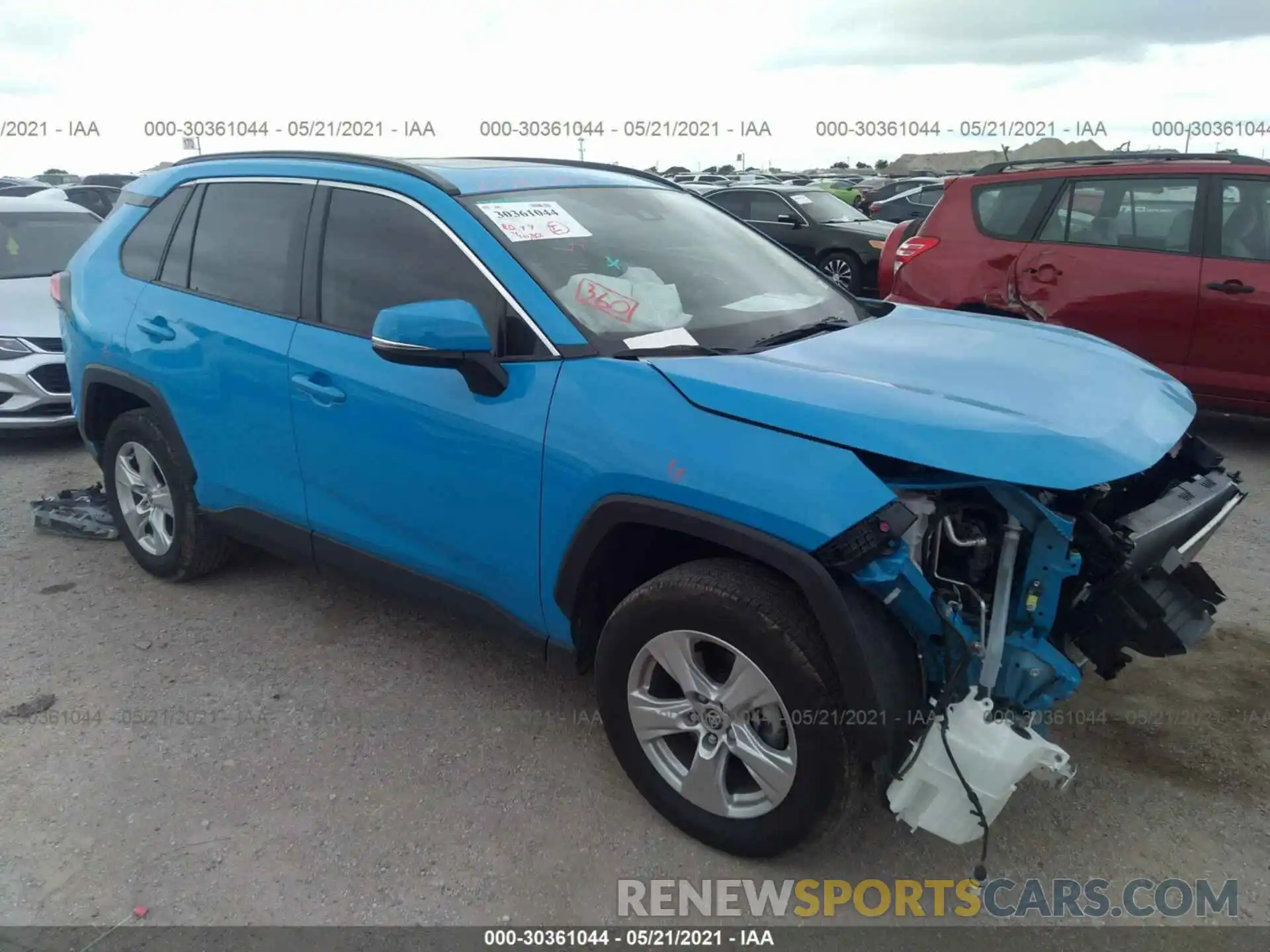 1 Фотография поврежденного автомобиля JTMW1RFV7LD048591 TOYOTA RAV4 2020