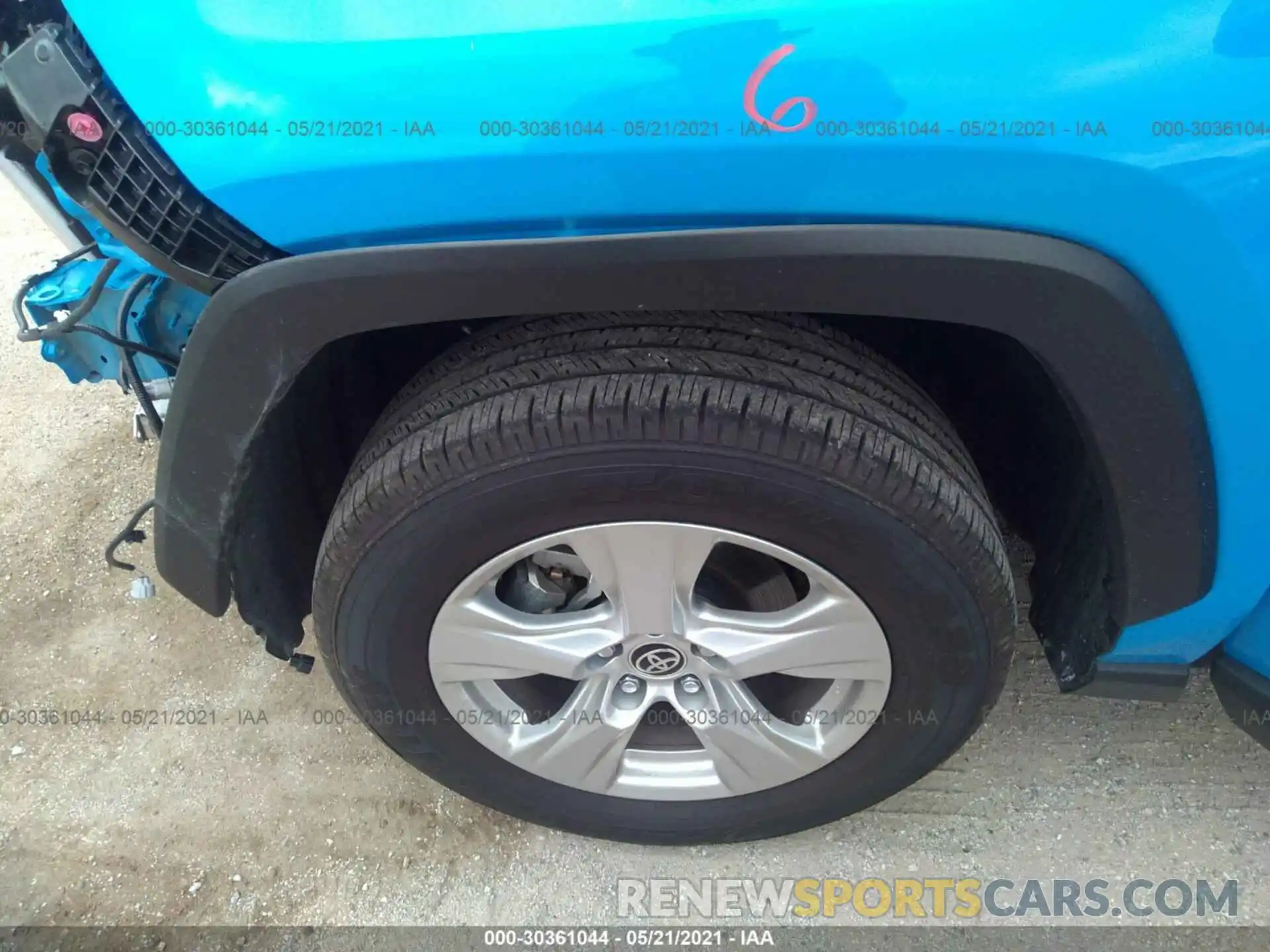 12 Фотография поврежденного автомобиля JTMW1RFV7LD048591 TOYOTA RAV4 2020