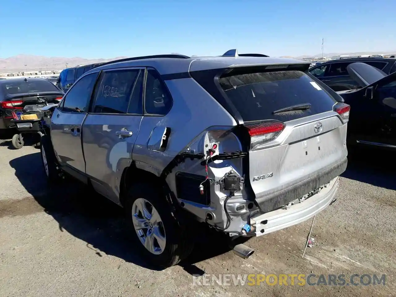 3 Photograph of a damaged car JTMW1RFV7LD522362 TOYOTA RAV4 2020