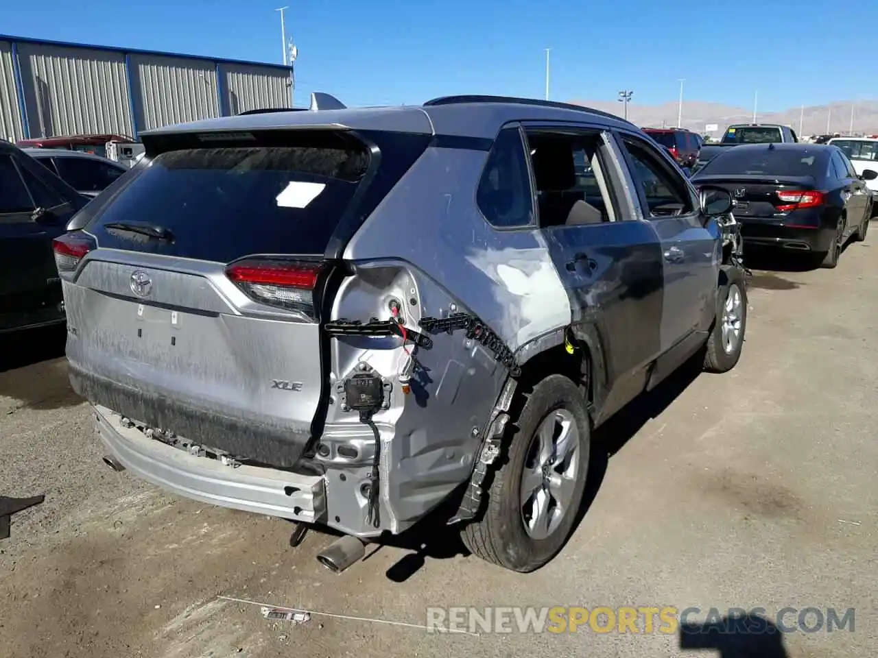 4 Photograph of a damaged car JTMW1RFV7LD522362 TOYOTA RAV4 2020