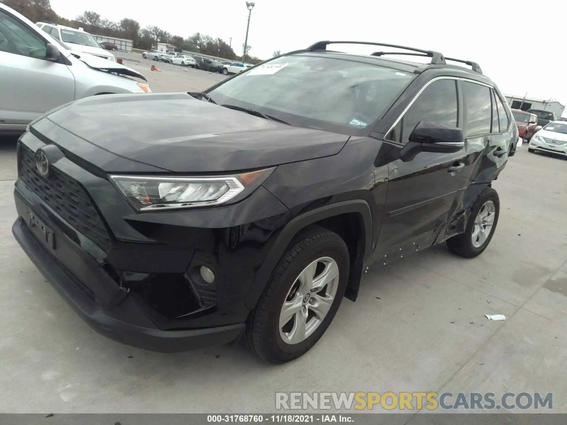 2 Photograph of a damaged car JTMW1RFV8LD050723 TOYOTA RAV4 2020