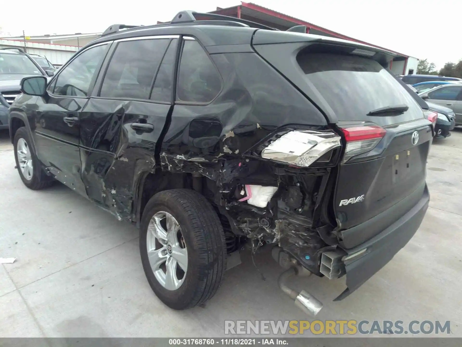 3 Photograph of a damaged car JTMW1RFV8LD050723 TOYOTA RAV4 2020