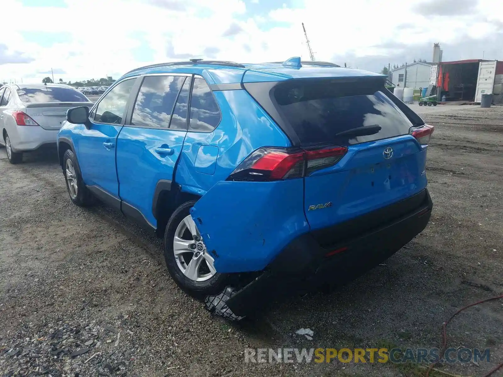 3 Photograph of a damaged car JTMW1RFV8LD052245 TOYOTA RAV4 2020