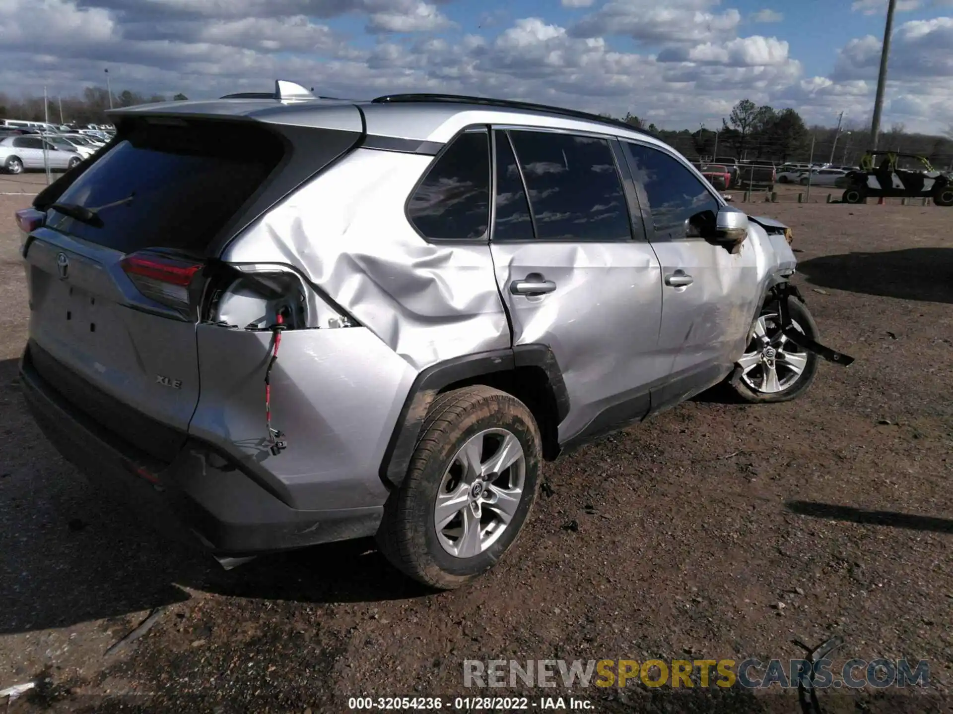 4 Photograph of a damaged car JTMW1RFV8LD052391 TOYOTA RAV4 2020