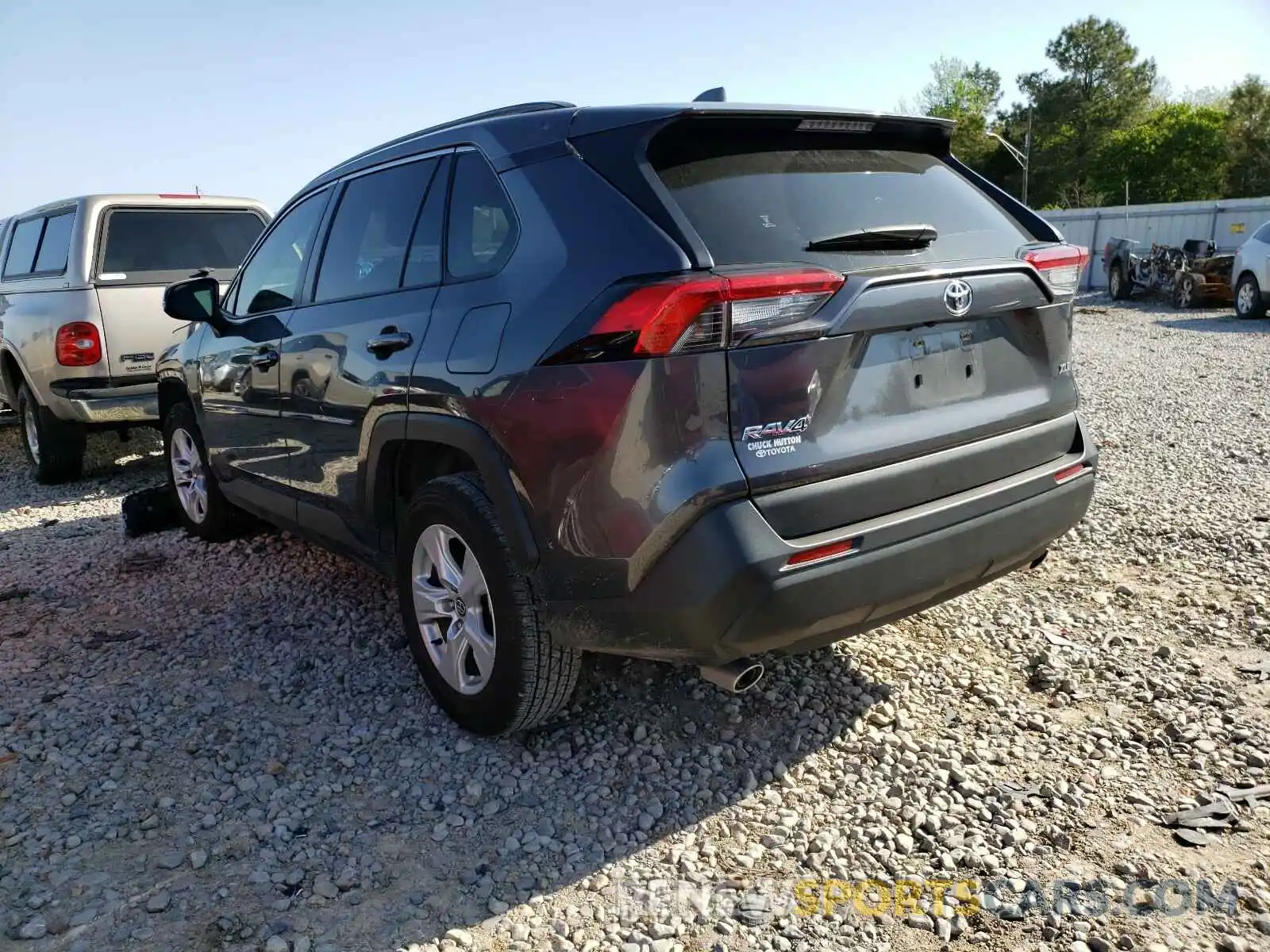 3 Photograph of a damaged car JTMW1RFV8LD053895 TOYOTA RAV4 2020