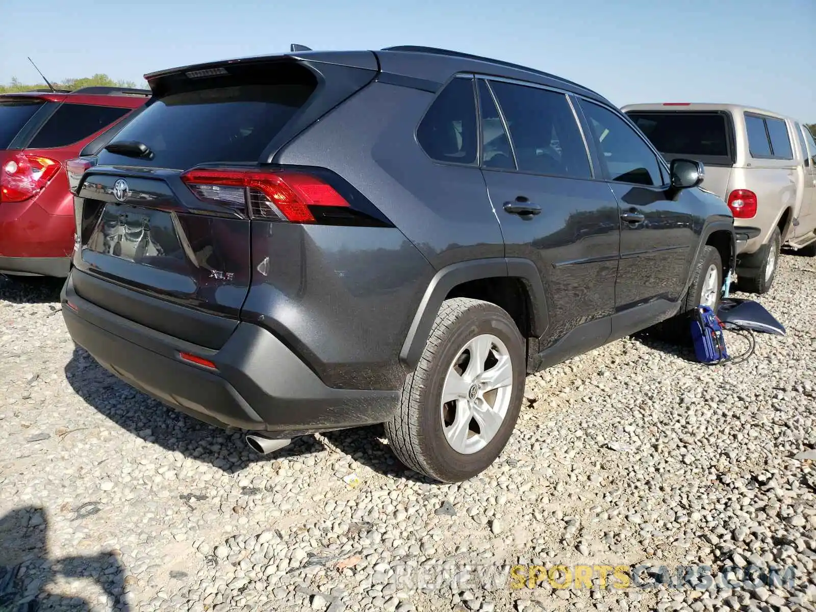 4 Photograph of a damaged car JTMW1RFV8LD053895 TOYOTA RAV4 2020