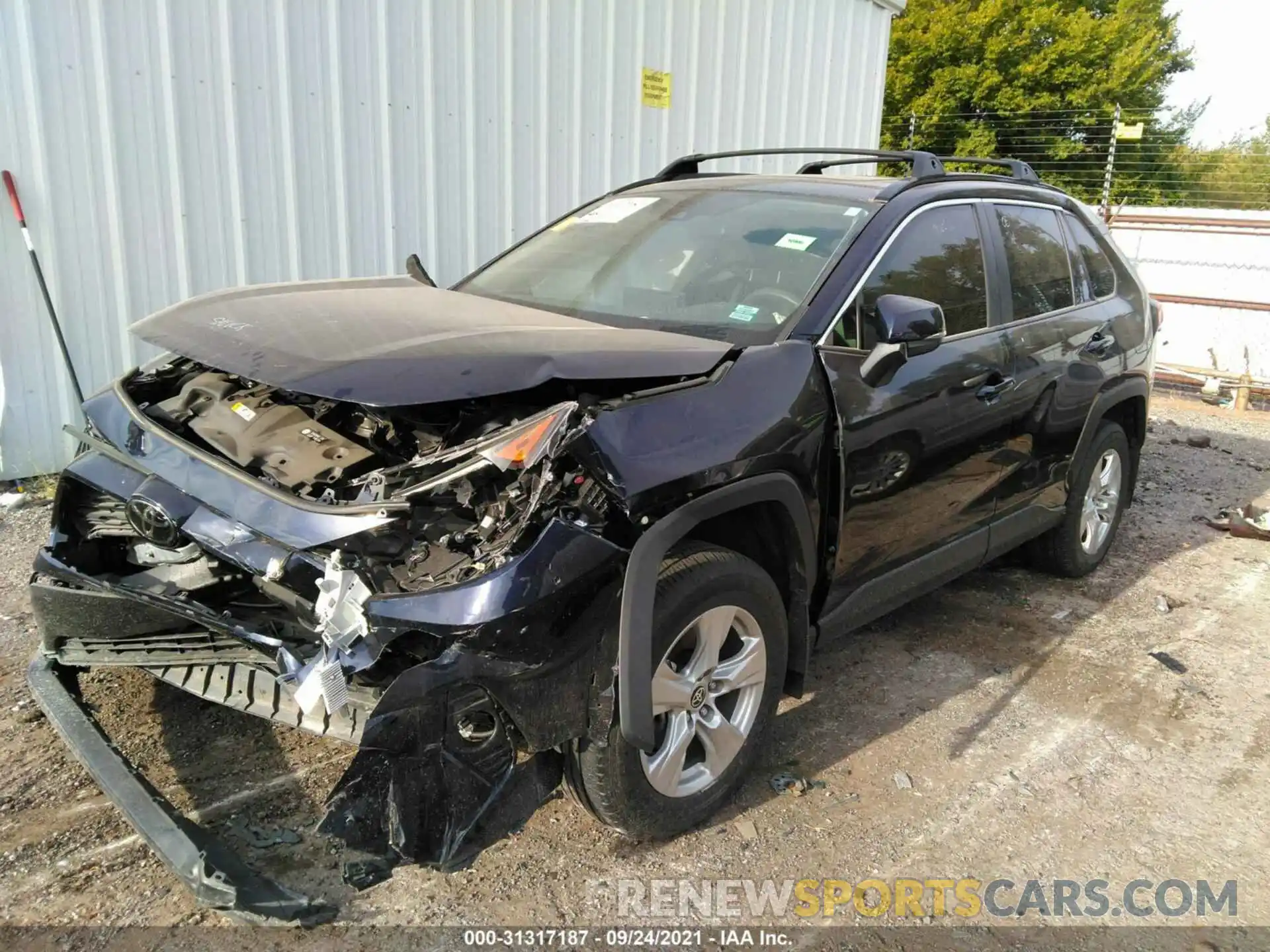 2 Photograph of a damaged car JTMW1RFV8LJ018596 TOYOTA RAV4 2020