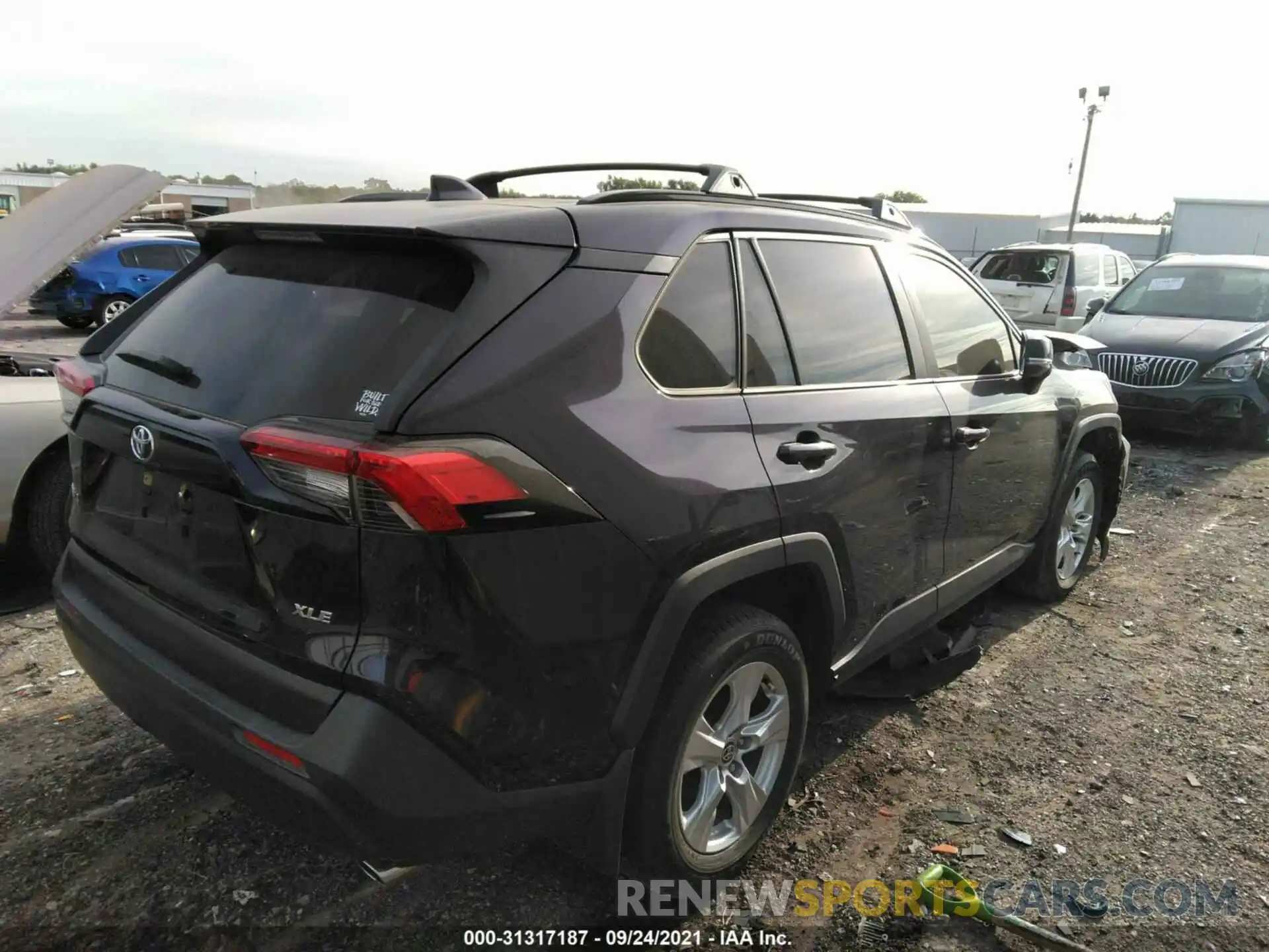 4 Фотография поврежденного автомобиля JTMW1RFV8LJ018596 TOYOTA RAV4 2020