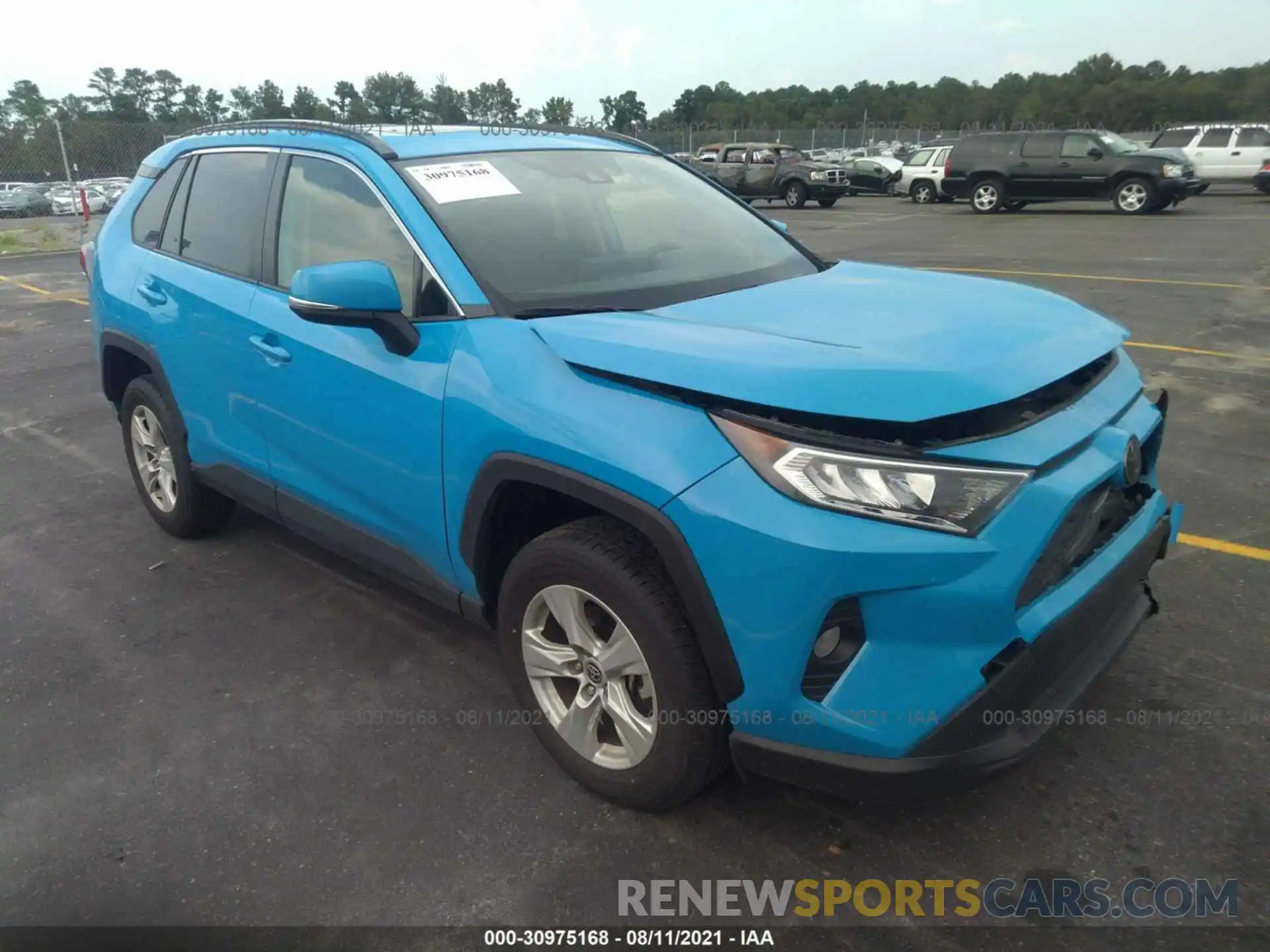 1 Фотография поврежденного автомобиля JTMW1RFV9LD046969 TOYOTA RAV4 2020