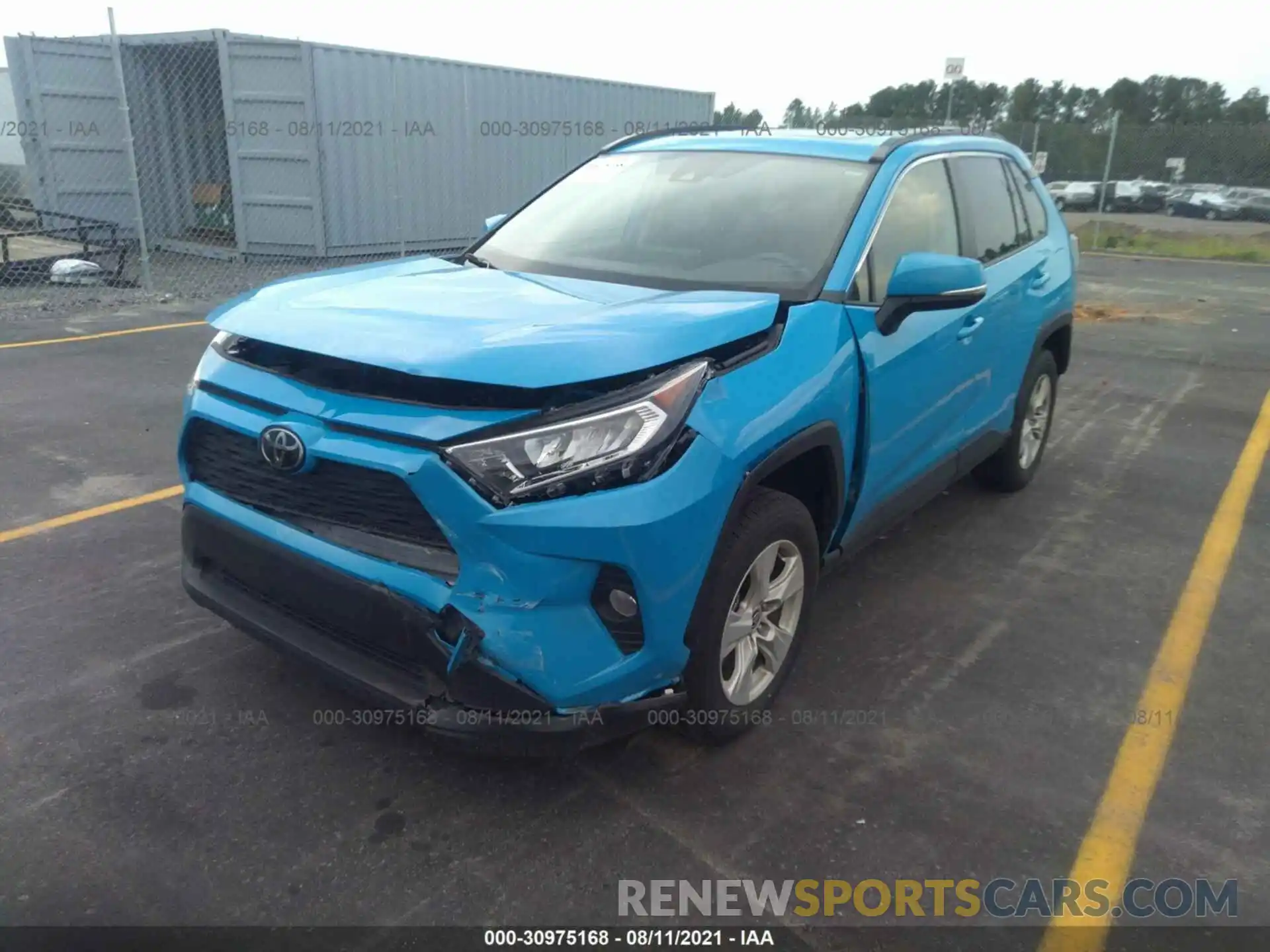 2 Photograph of a damaged car JTMW1RFV9LD046969 TOYOTA RAV4 2020