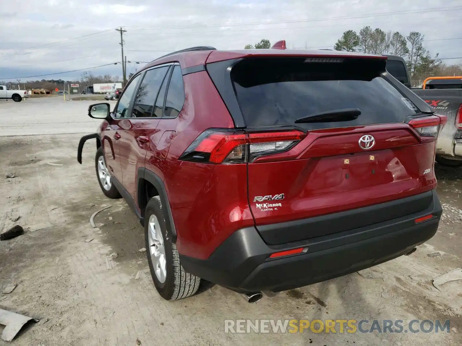 3 Photograph of a damaged car JTMW1RFV9LD052741 TOYOTA RAV4 2020