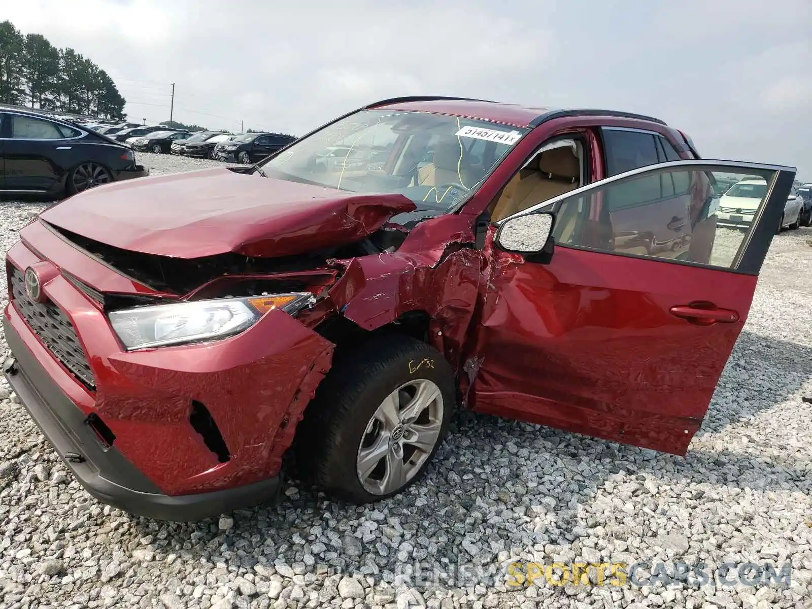 9 Photograph of a damaged car JTMW1RFV9LD059608 TOYOTA RAV4 2020