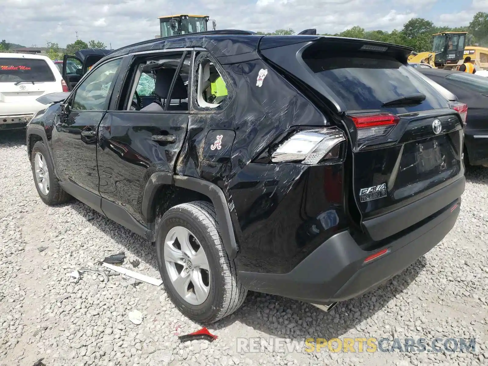 3 Photograph of a damaged car JTMW1RFV9LD518801 TOYOTA RAV4 2020