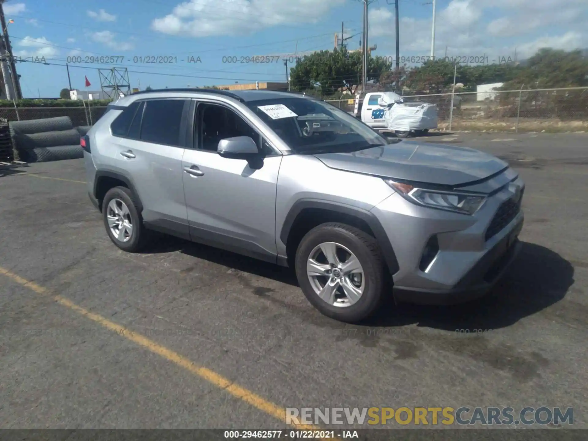 1 Photograph of a damaged car JTMW1RFV9LJ020700 TOYOTA RAV4 2020