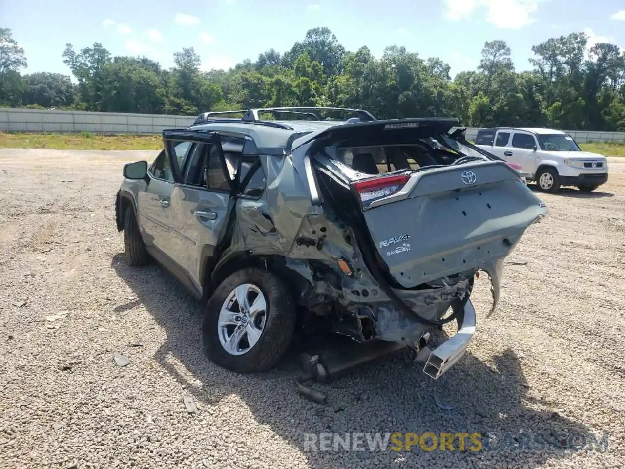 3 Photograph of a damaged car JTMW1RFVXLD046527 TOYOTA RAV4 2020