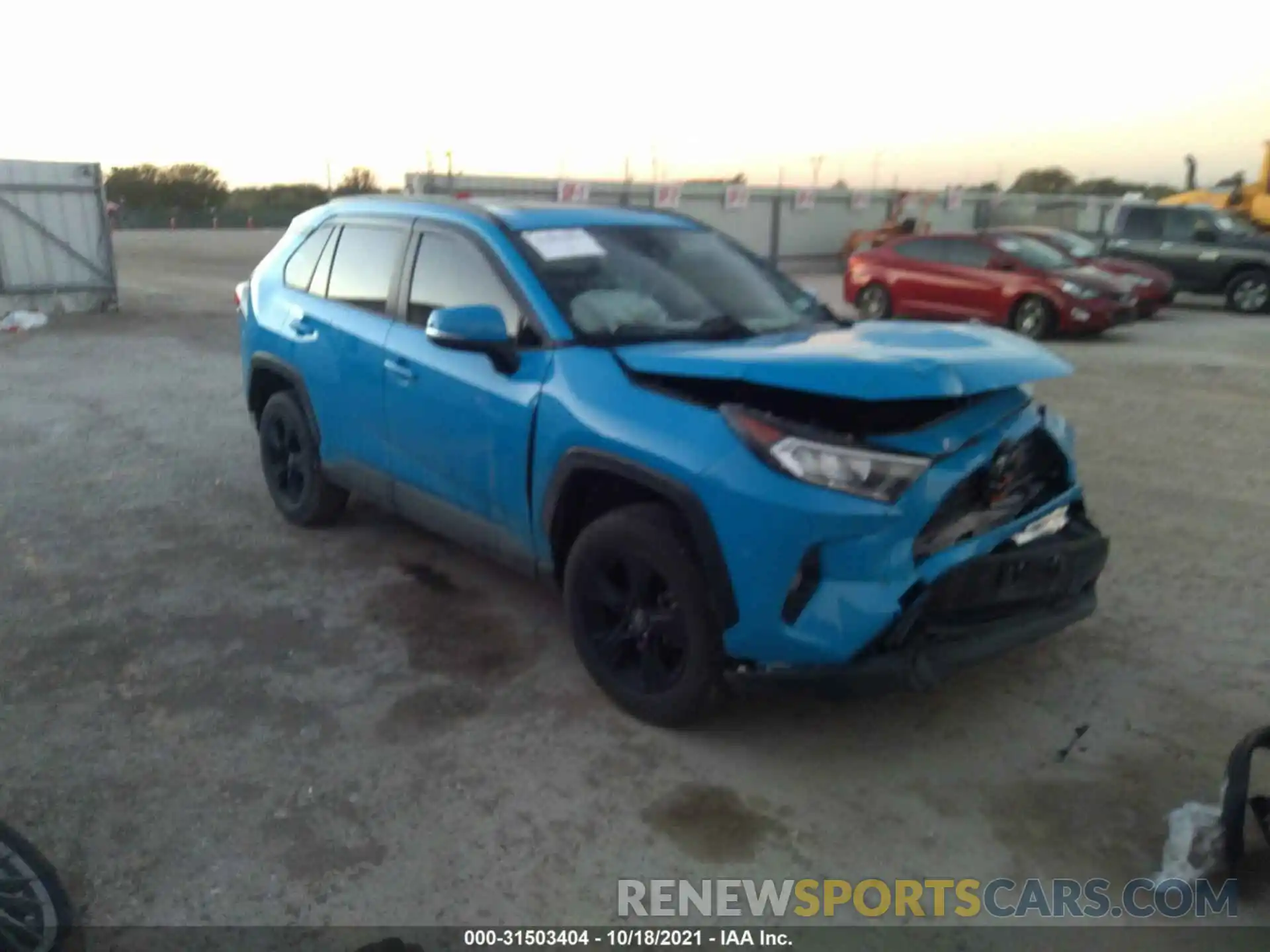 1 Photograph of a damaged car JTMW1RFVXLD048004 TOYOTA RAV4 2020