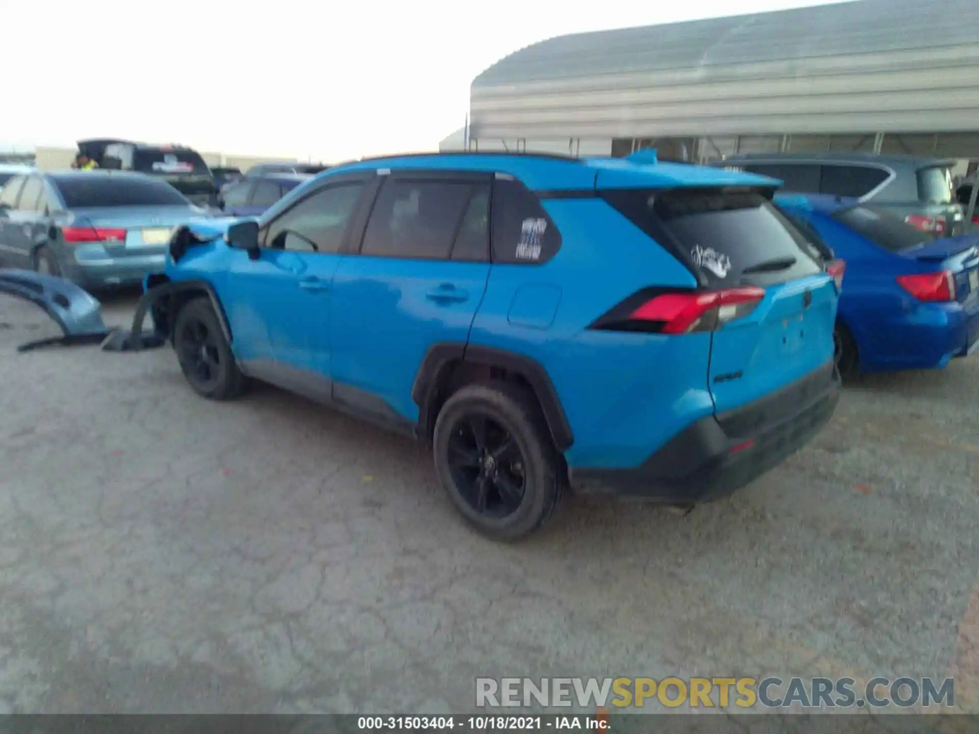 3 Фотография поврежденного автомобиля JTMW1RFVXLD048004 TOYOTA RAV4 2020