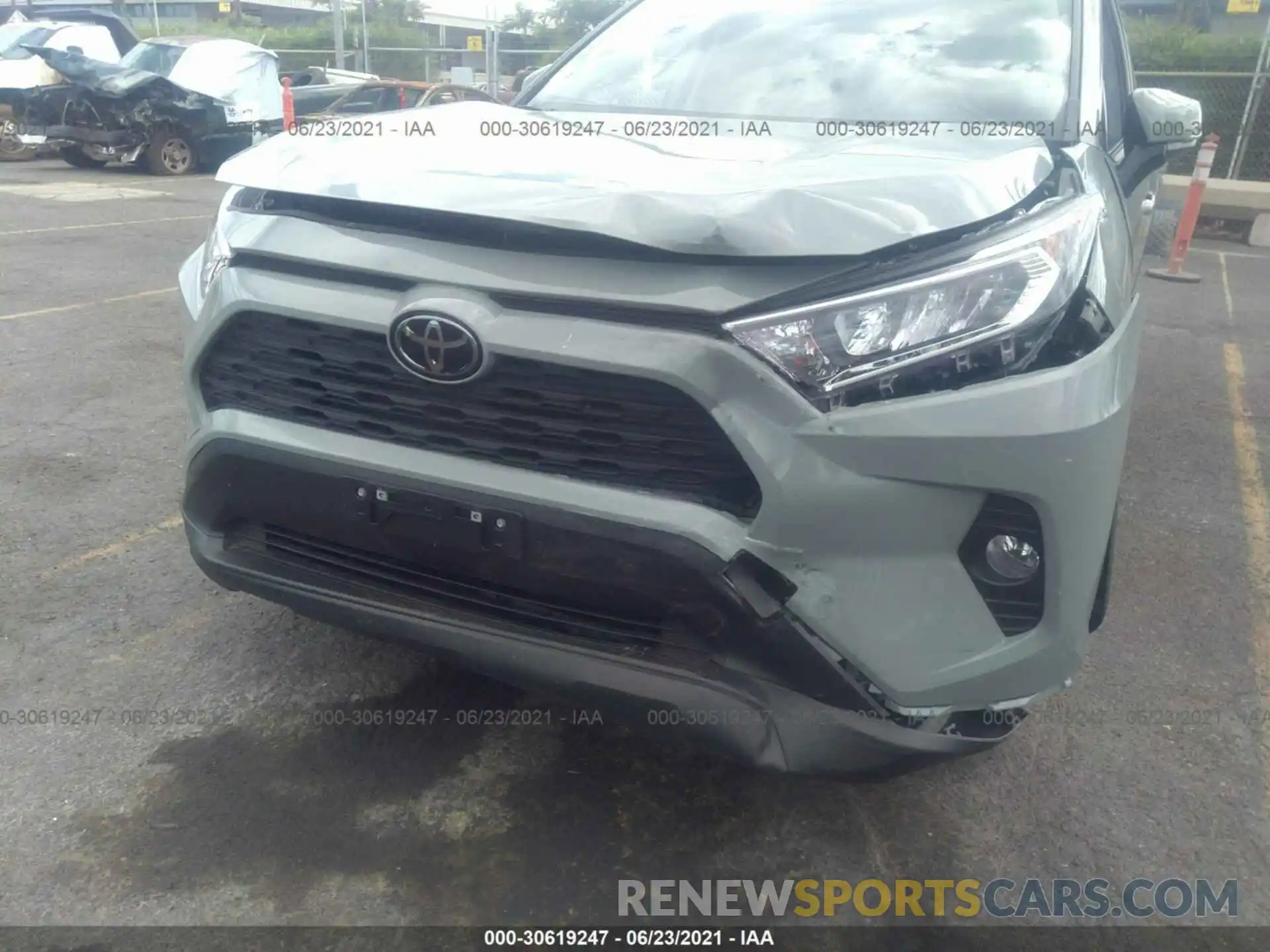 6 Photograph of a damaged car JTMW1RFVXLD051145 TOYOTA RAV4 2020