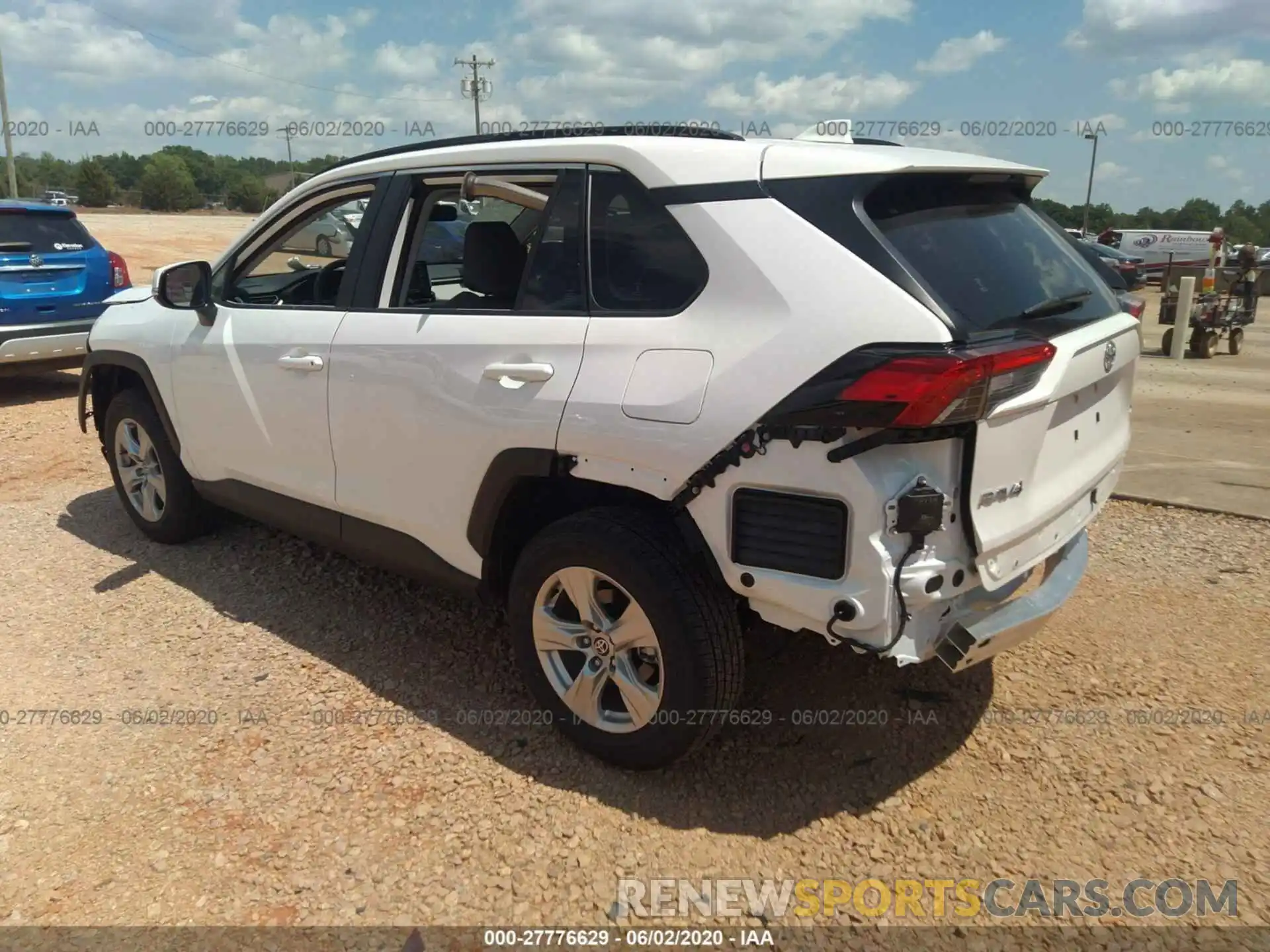 3 Photograph of a damaged car JTMW1RFVXLD052621 TOYOTA RAV4 2020