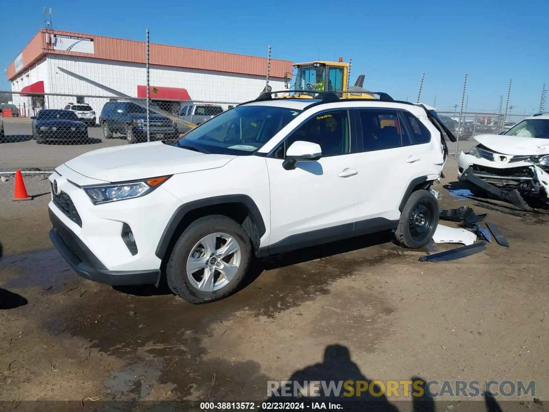 2 Фотография поврежденного автомобиля JTMW1RFVXLD059312 TOYOTA RAV4 2020