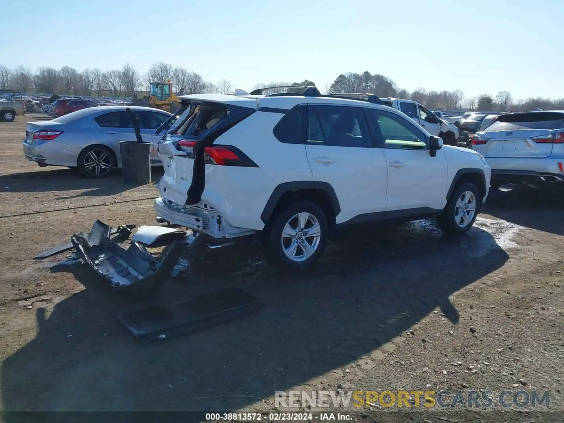 4 Photograph of a damaged car JTMW1RFVXLD059312 TOYOTA RAV4 2020